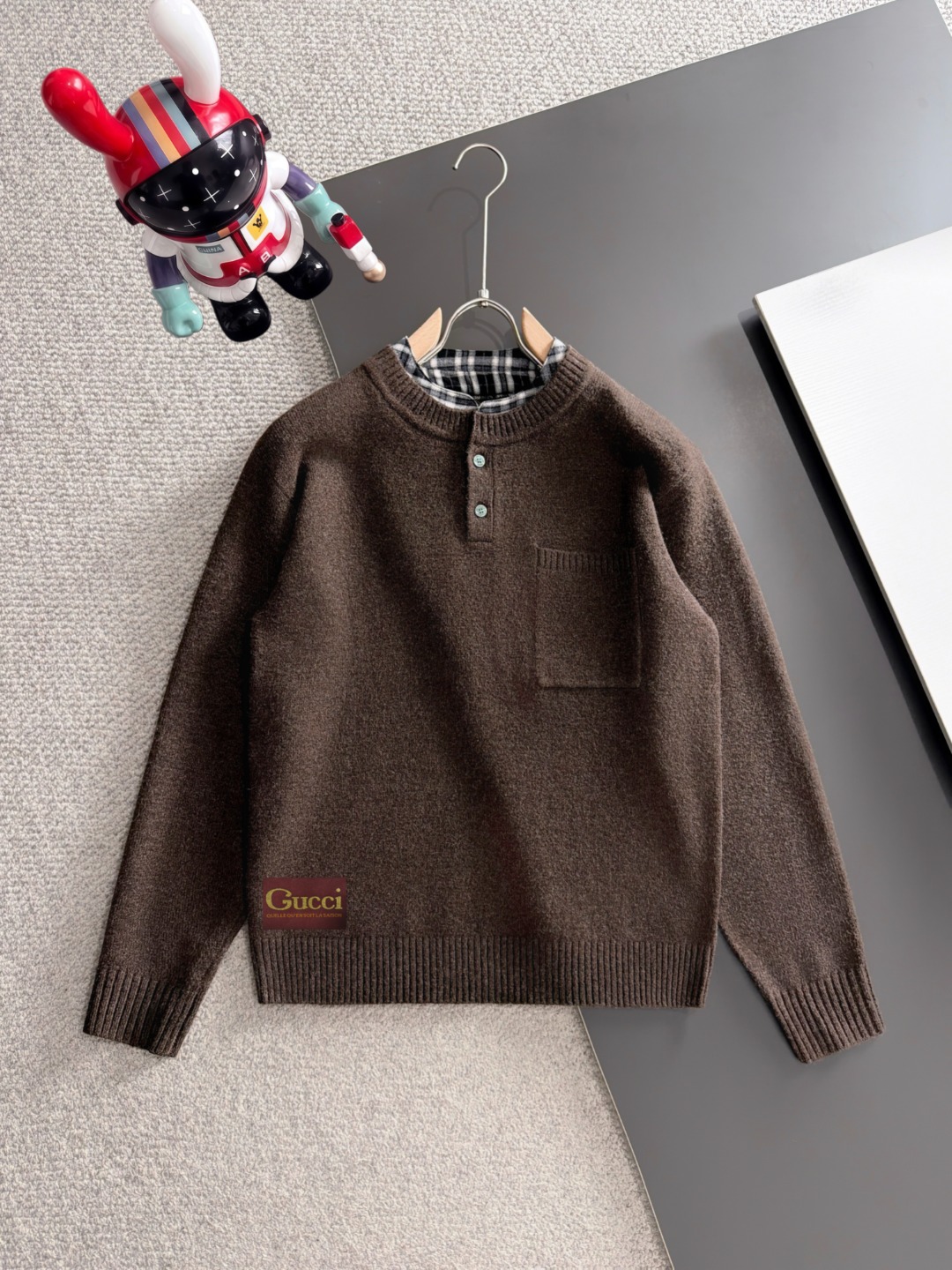 Cheap Gucci Sweaters for Men in 229231, $75 USD- [IB229231] - Replica Gucci Sweaters for Men