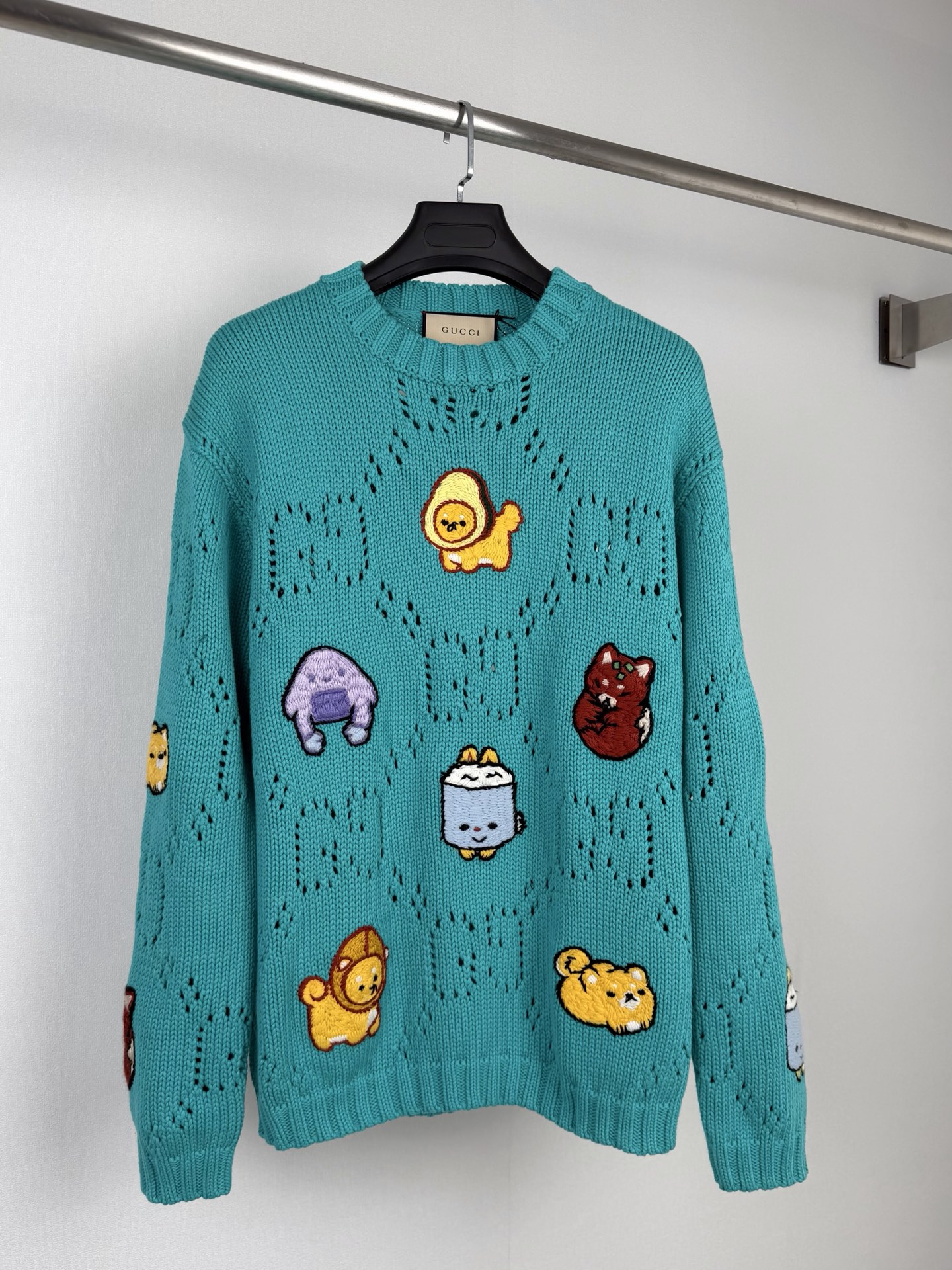 Cheap Gucci Sweaters for Men in 229249, $125 USD- [IB229249] - Replica Gucci Sweaters for Men