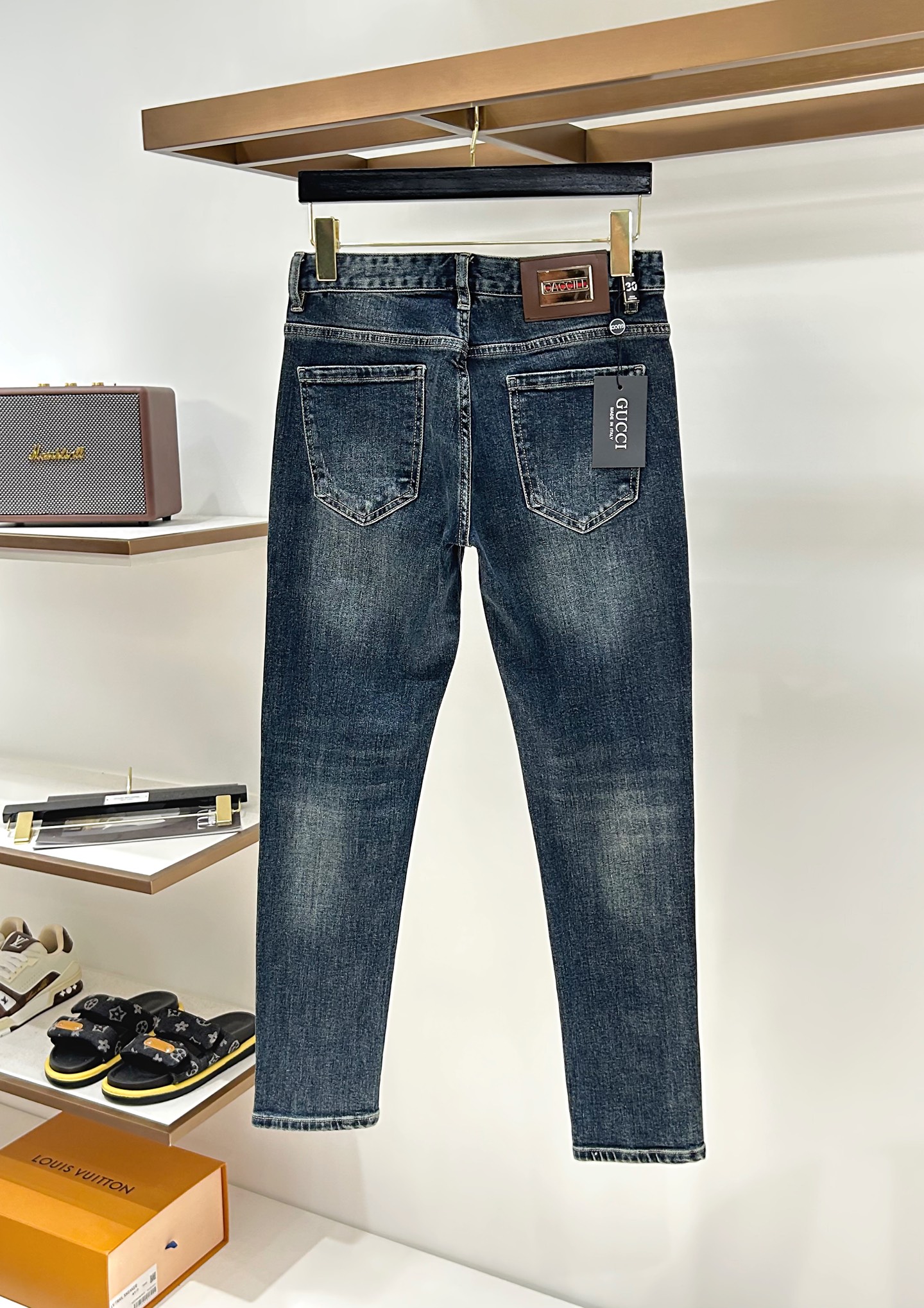 Cheap Gucci Jeans for Men in 229294, $60 USD- [IB229294] - Replica Gucci Jeans for Men