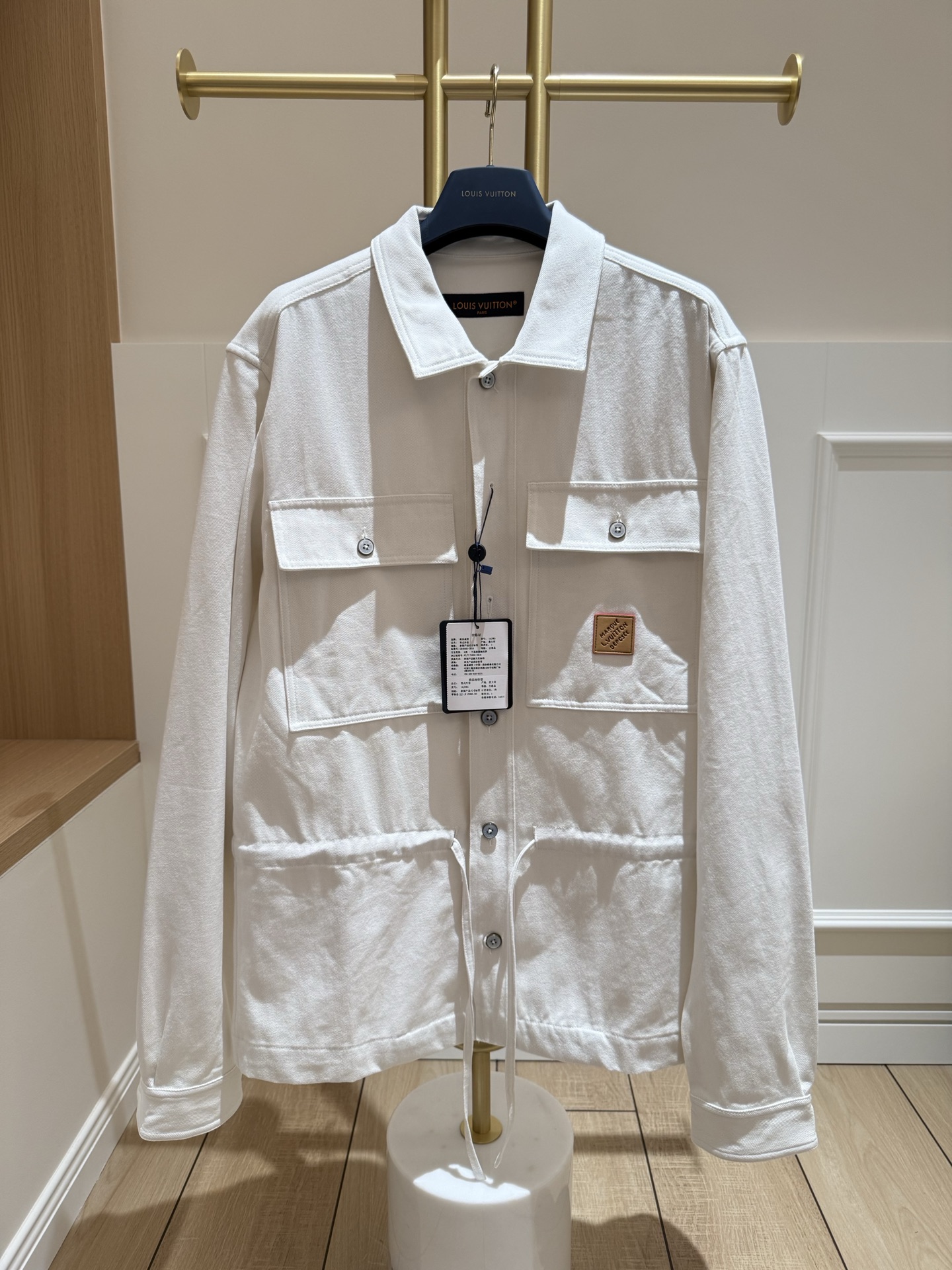 Cheap Louis Vuitton Thin Jackets For Men in 229452, $85 USD- [IB229452] - Replica Louis Vuitton Thin Jackets For Men