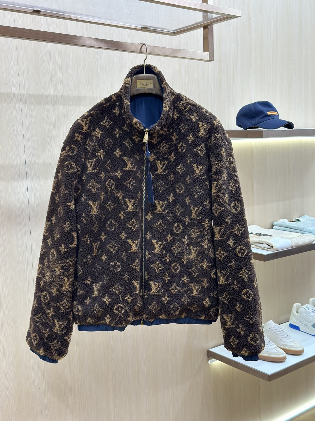 Cheap Louis Vuitton Thick Jackets For Men in 229463, $110 USD- [IB229463] - Replica Louis Vuitton Thick Jackets For Men