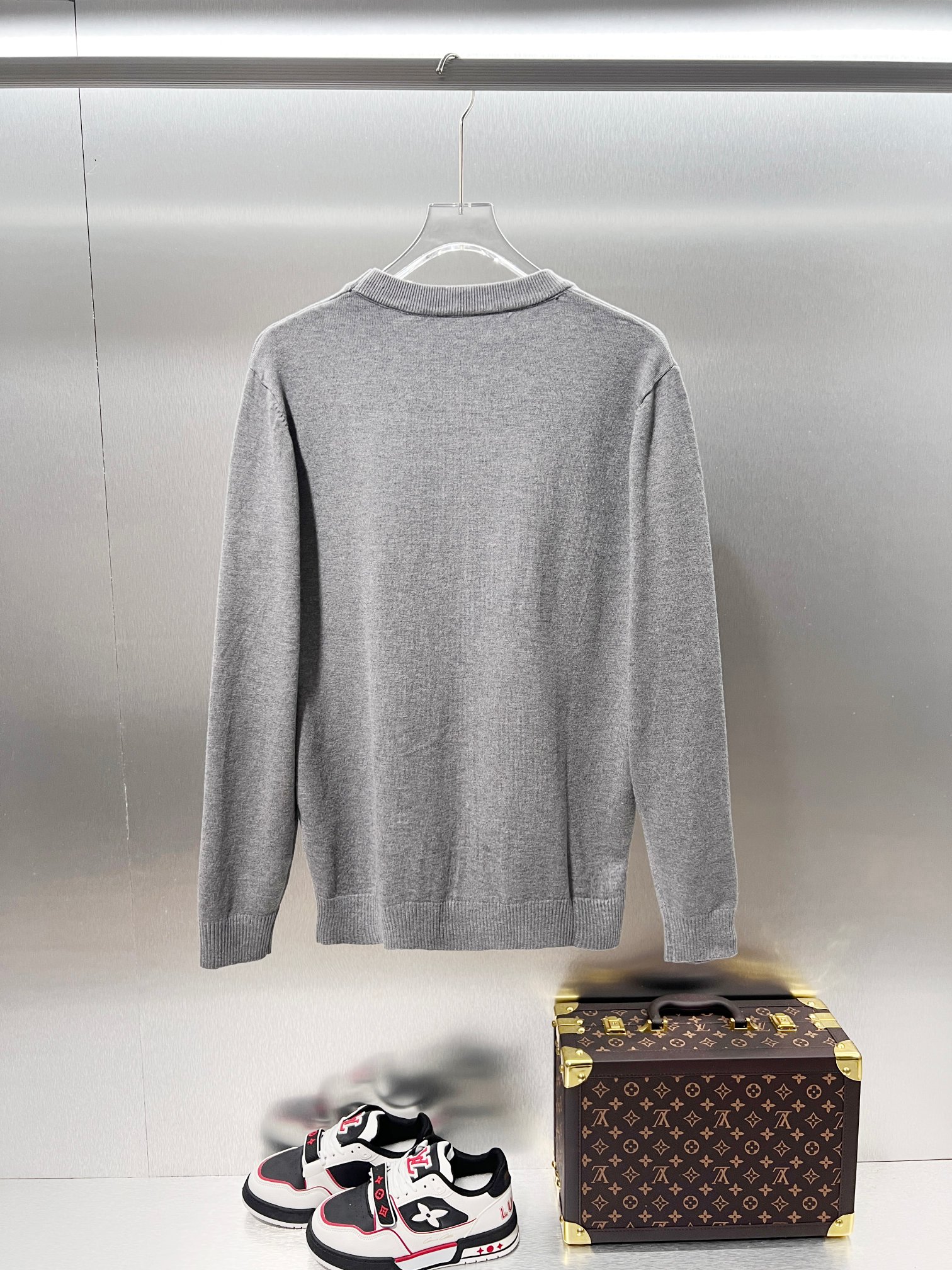 Cheap Louis Vuitton  Sweaters for Men in 229486, $50 USD- [IB229486] - Replica Louis Vuitton  Sweaters for Men