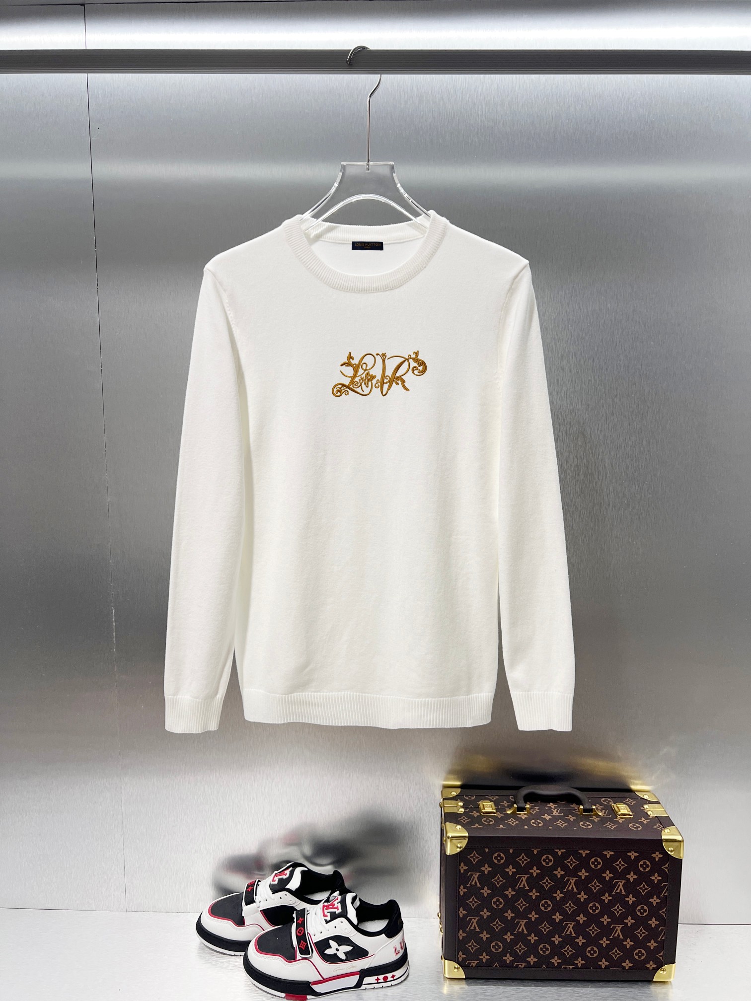 Cheap Louis Vuitton  Sweaters for Men in 229487, $50 USD- [IB229487] - Replica Louis Vuitton  Sweaters for Men