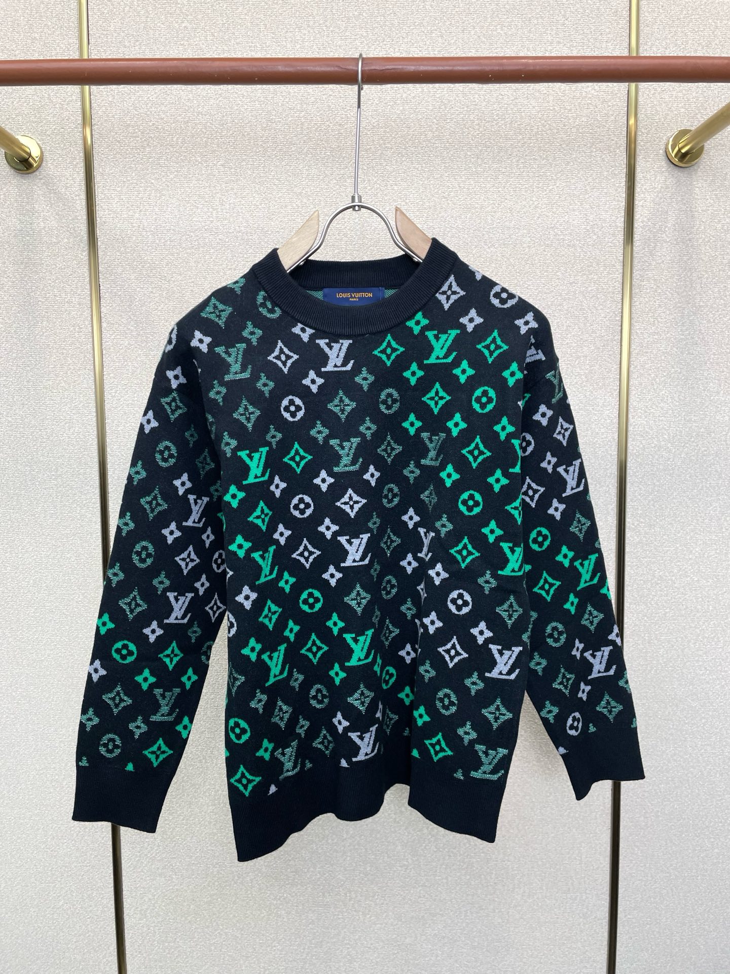 Cheap Louis Vuitton  Sweaters for Men in 229496, $85 USD- [IB229496] - Replica Louis Vuitton  Sweaters for Men