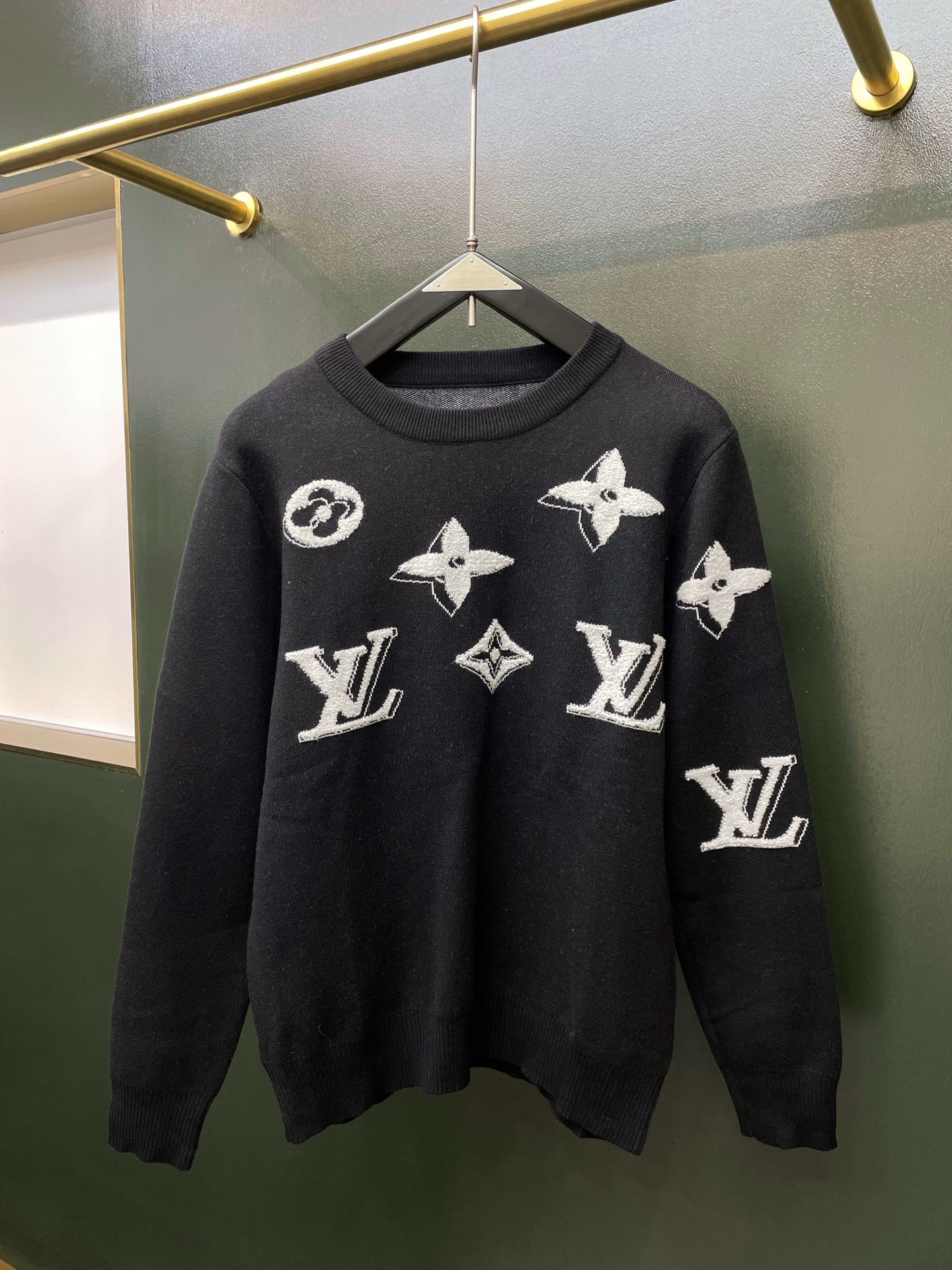 Cheap Louis Vuitton  Sweaters for Men in 229503, $80 USD- [IB229503] - Replica Louis Vuitton  Sweaters for Men