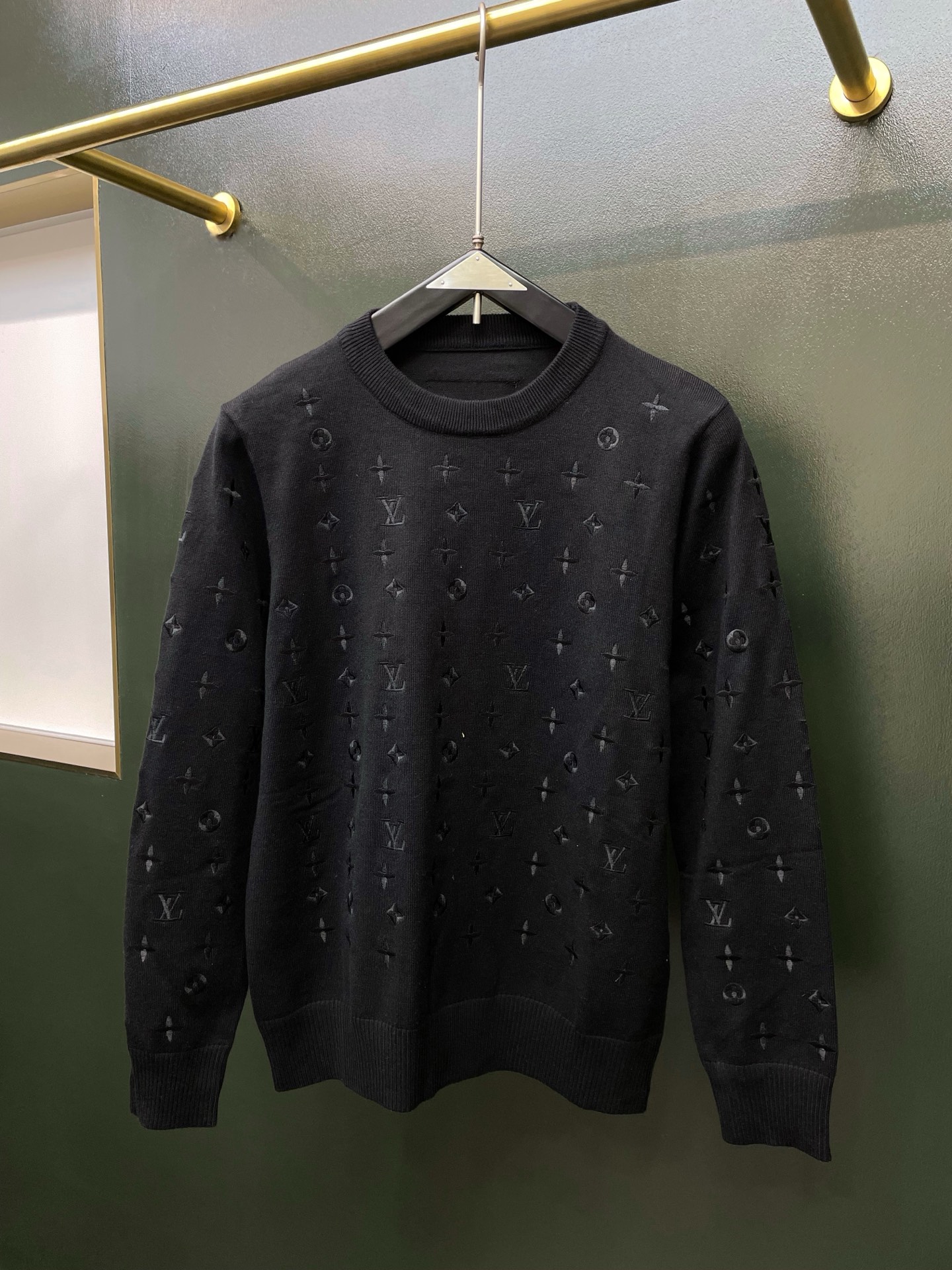 Cheap Louis Vuitton  Sweaters for Men in 229505, $80 USD- [IB229505] - Replica Louis Vuitton  Sweaters for Men