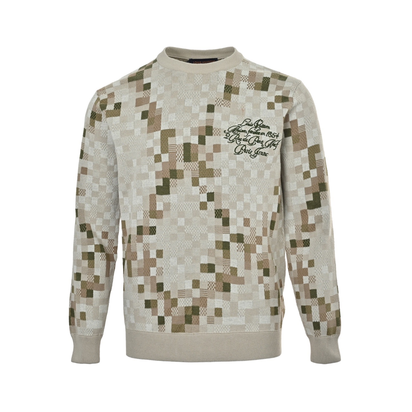 Cheap Louis Vuitton  Sweaters for Men in 229507, $105 USD- [IB229507] - Replica Louis Vuitton  Sweaters for Men