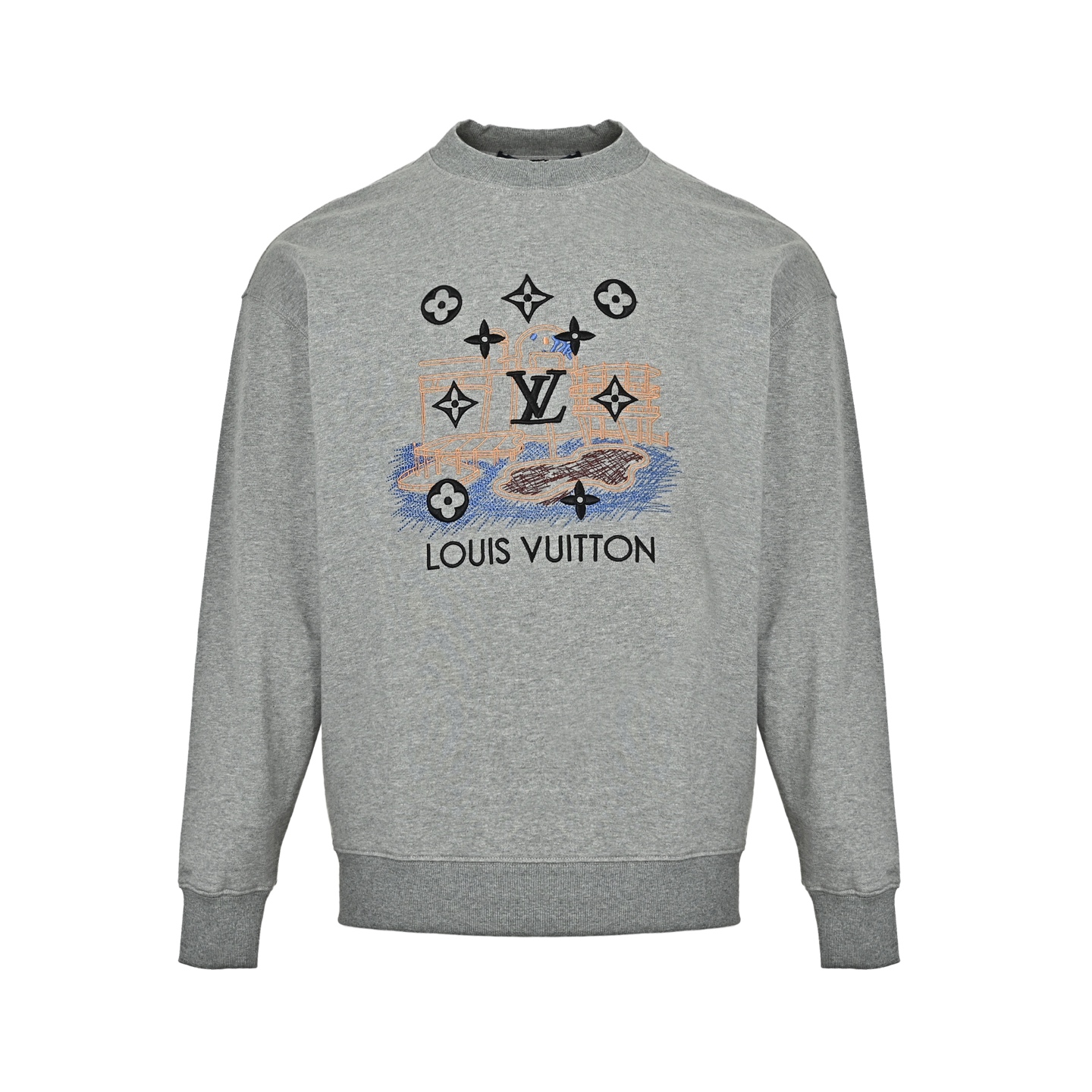 Cheap Louis Vuitton Hoodies for Men in 229531, $70 USD- [IB229531] - Replica Louis Vuitton Hoodies for Men