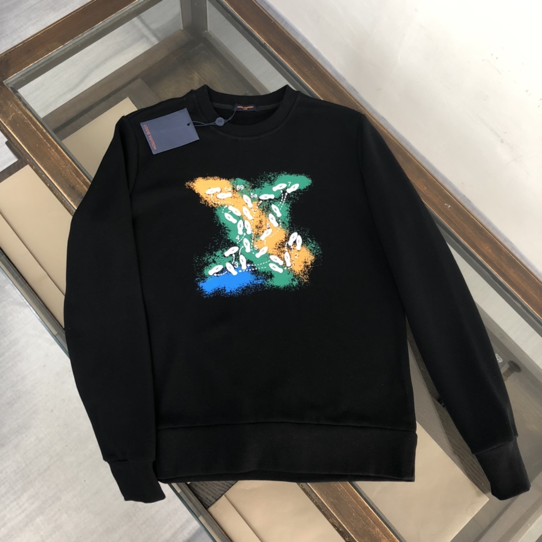Cheap Louis Vuitton Hoodies for Men in 229564, $45 USD- [IB229564] - Replica Louis Vuitton Hoodies for Men