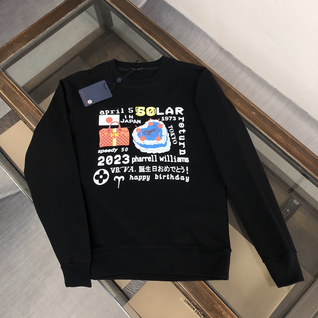 Cheap Louis Vuitton Hoodies for Men in 229570, $45 USD- [IB229570] - Replica Louis Vuitton Hoodies for Men