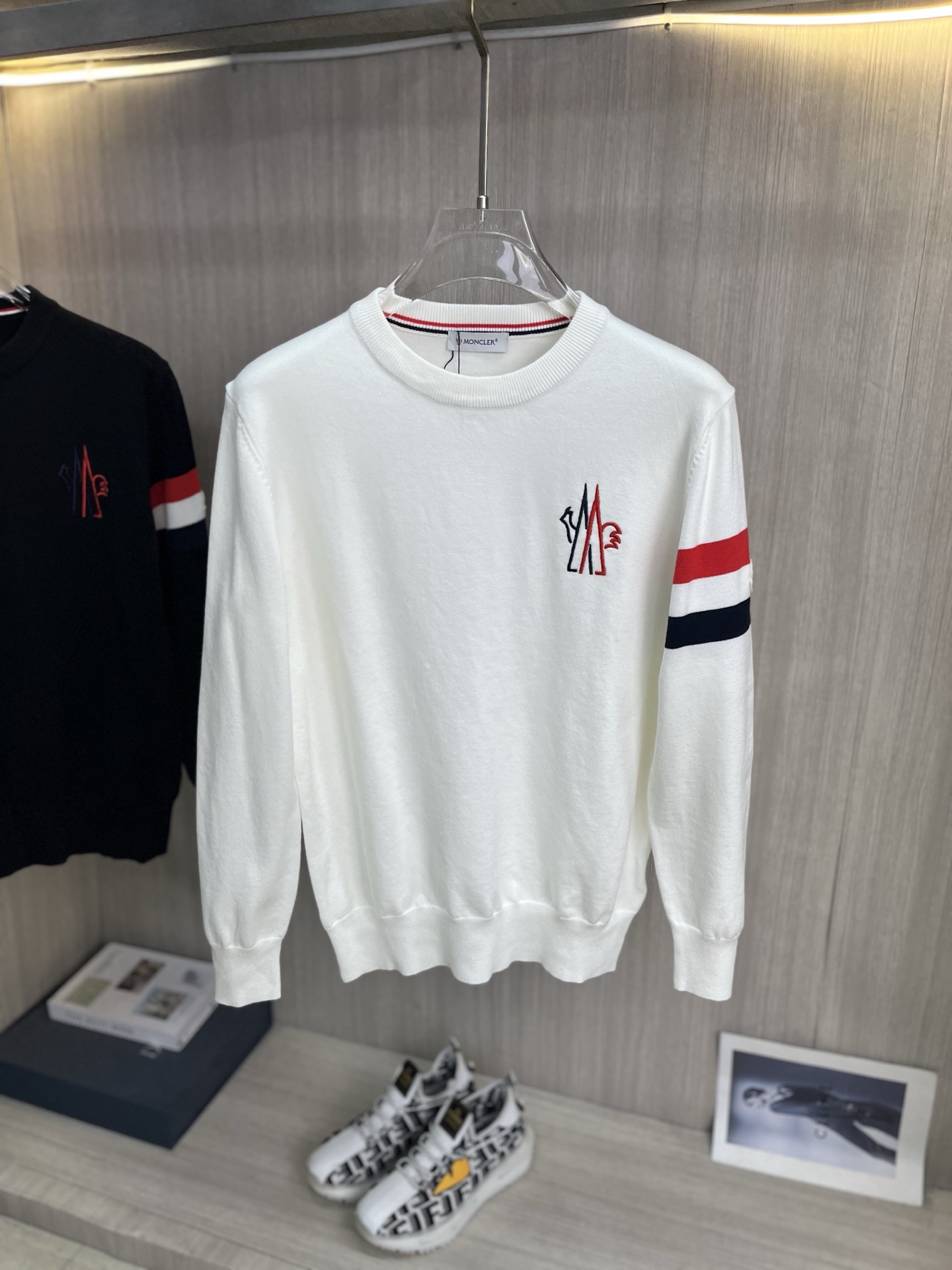 Cheap MONCL Sweaters for Men in 229601, $70 USD- [IB229601] - Replica MONCL Sweaters for Men