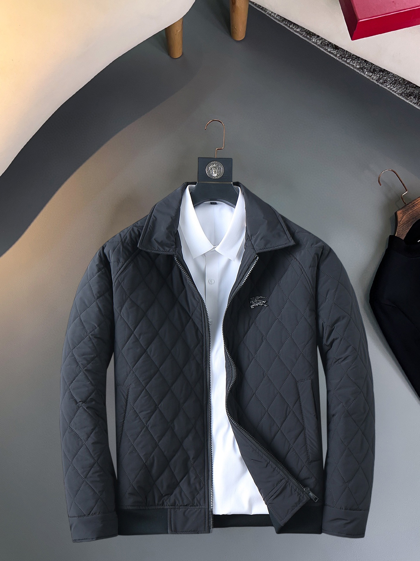 Cheap Burberry Trench Coats For Men in 229608, $95 USD- [IB229608] - Replica Burberry Trench Coats For Men