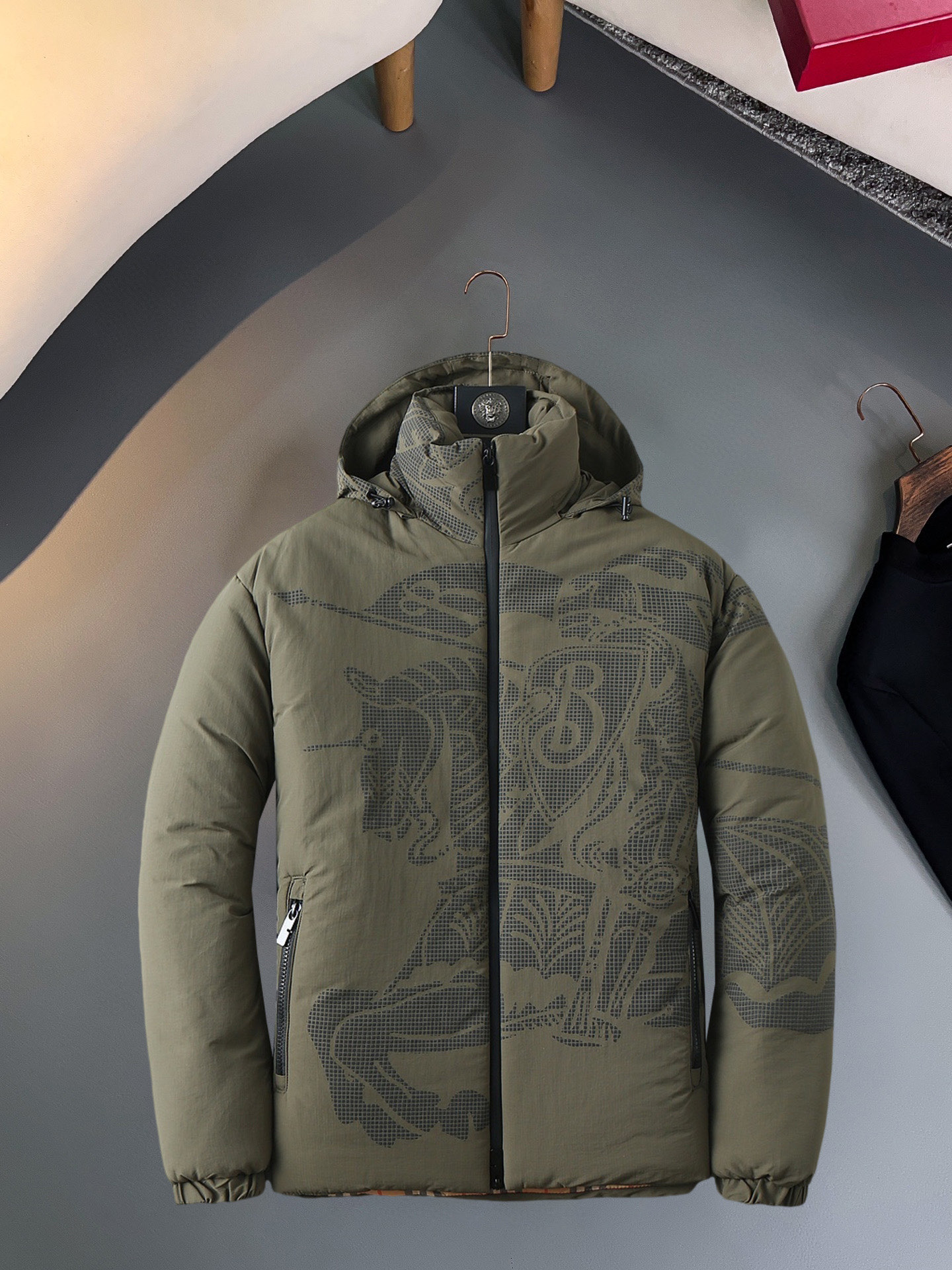 Cheap Burberry Trench Coats For Men in 229610, $165 USD- [IB229610] - Replica Burberry Trench Coats For Men