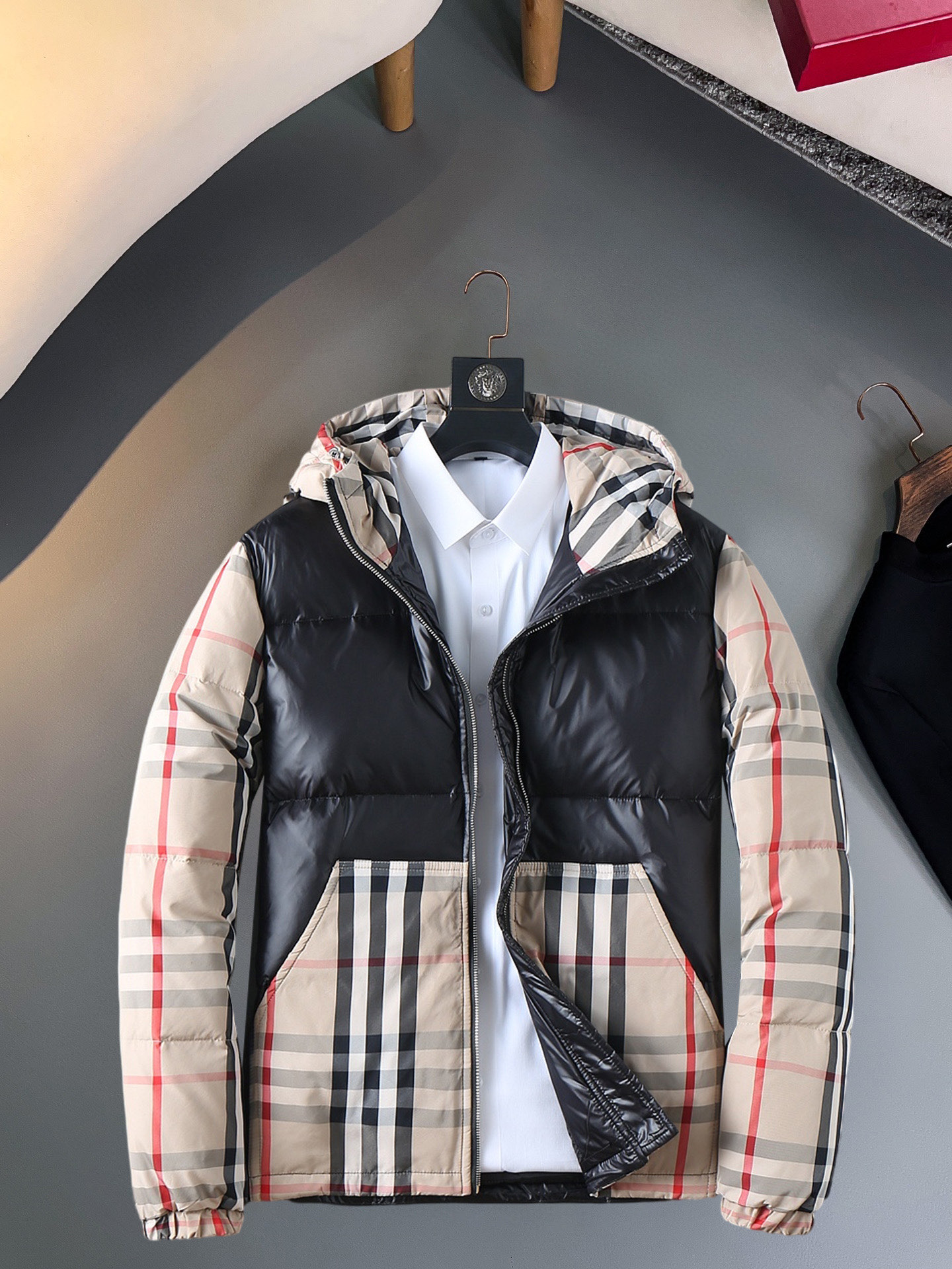 Cheap Burberry Trench Coats For Men in 229612, $215 USD- [IB229612] - Replica Burberry Trench Coats For Men