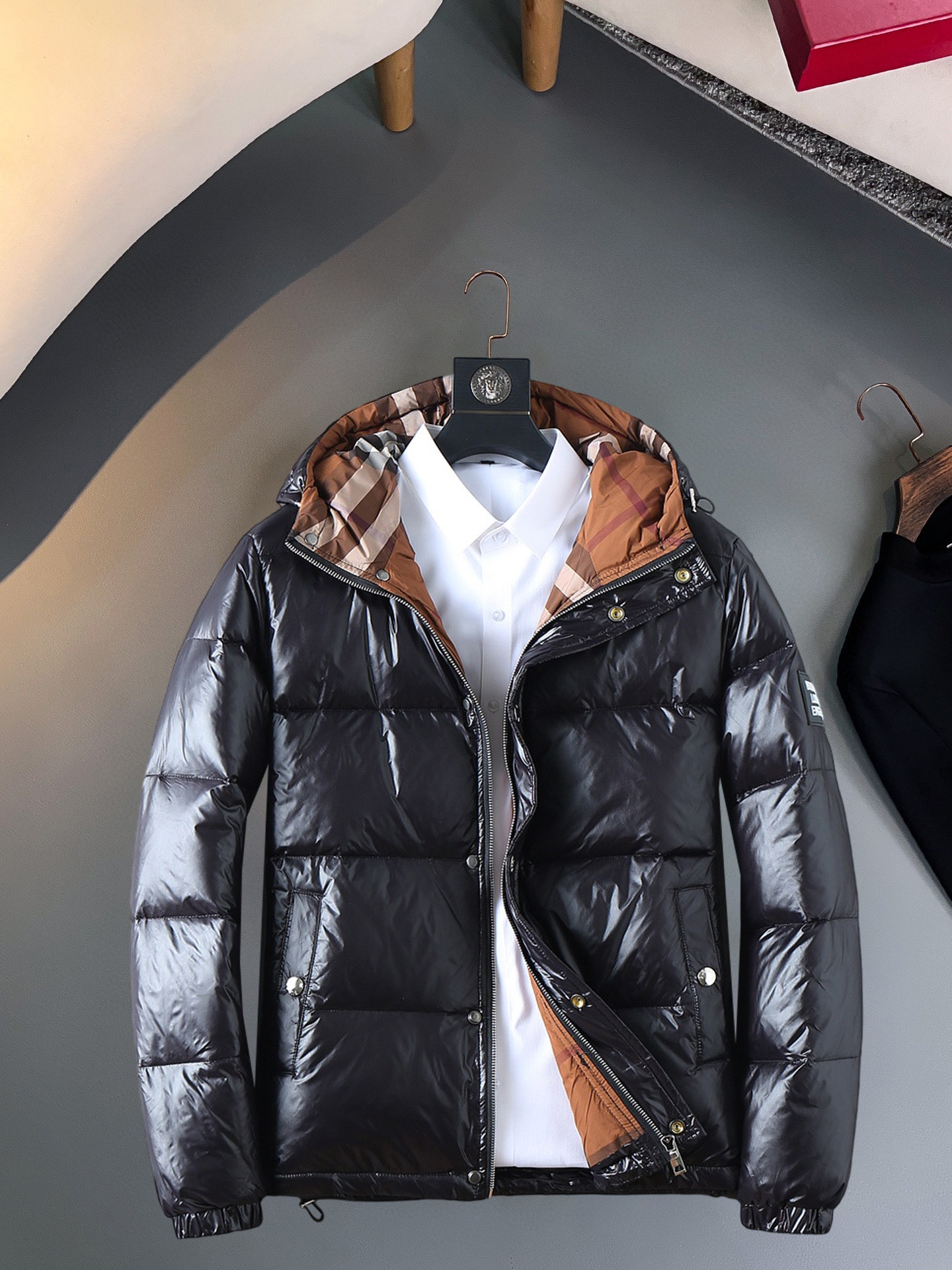 Cheap Burberry Trench Coats For Men in 229613, $215 USD- [IB229613] - Replica Burberry Trench Coats For Men