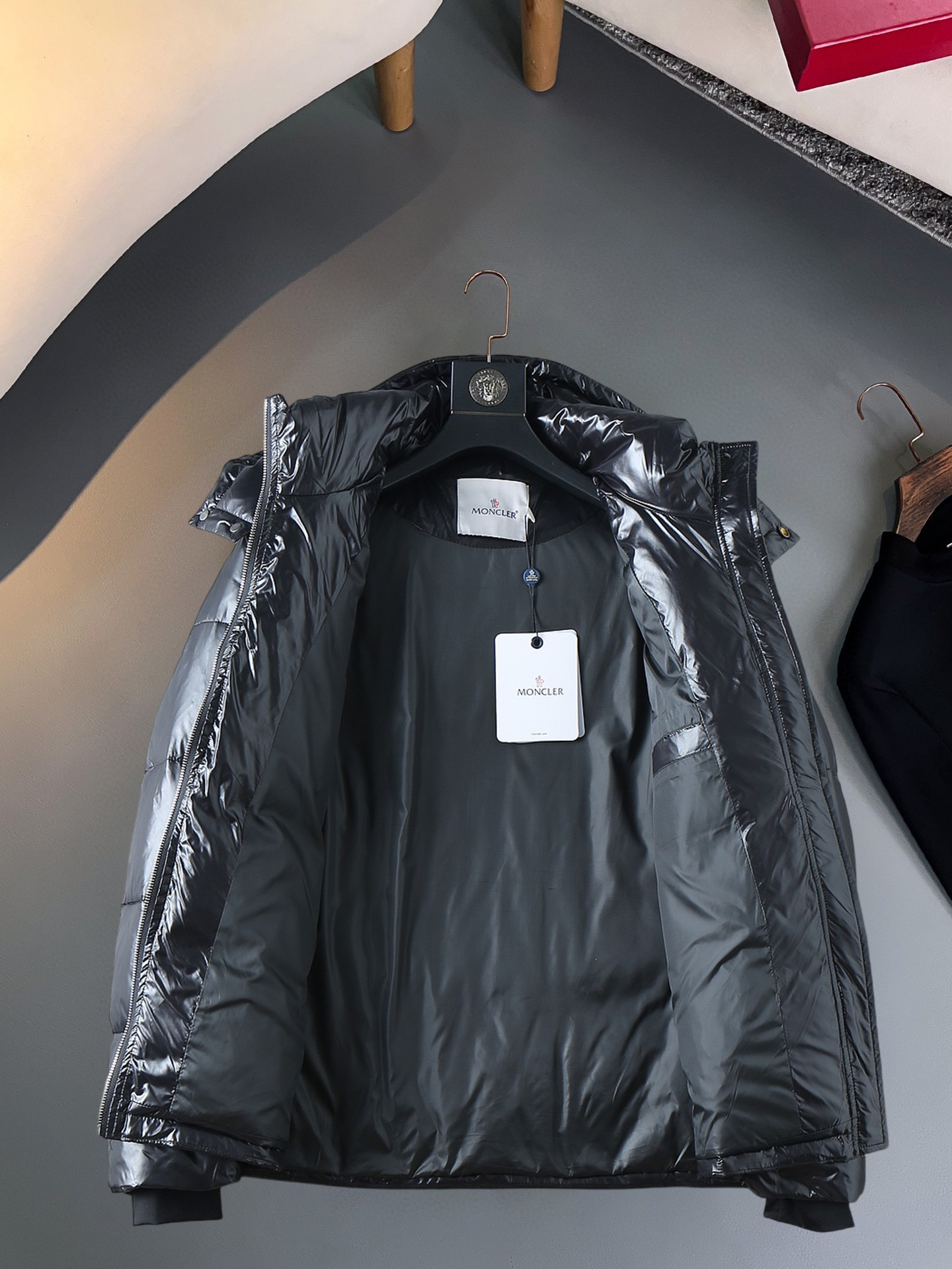 Cheap Moncle Thick Coats For Men in 229618, $215 USD- [IB229618] - Replica Moncle Thick Coats For Men