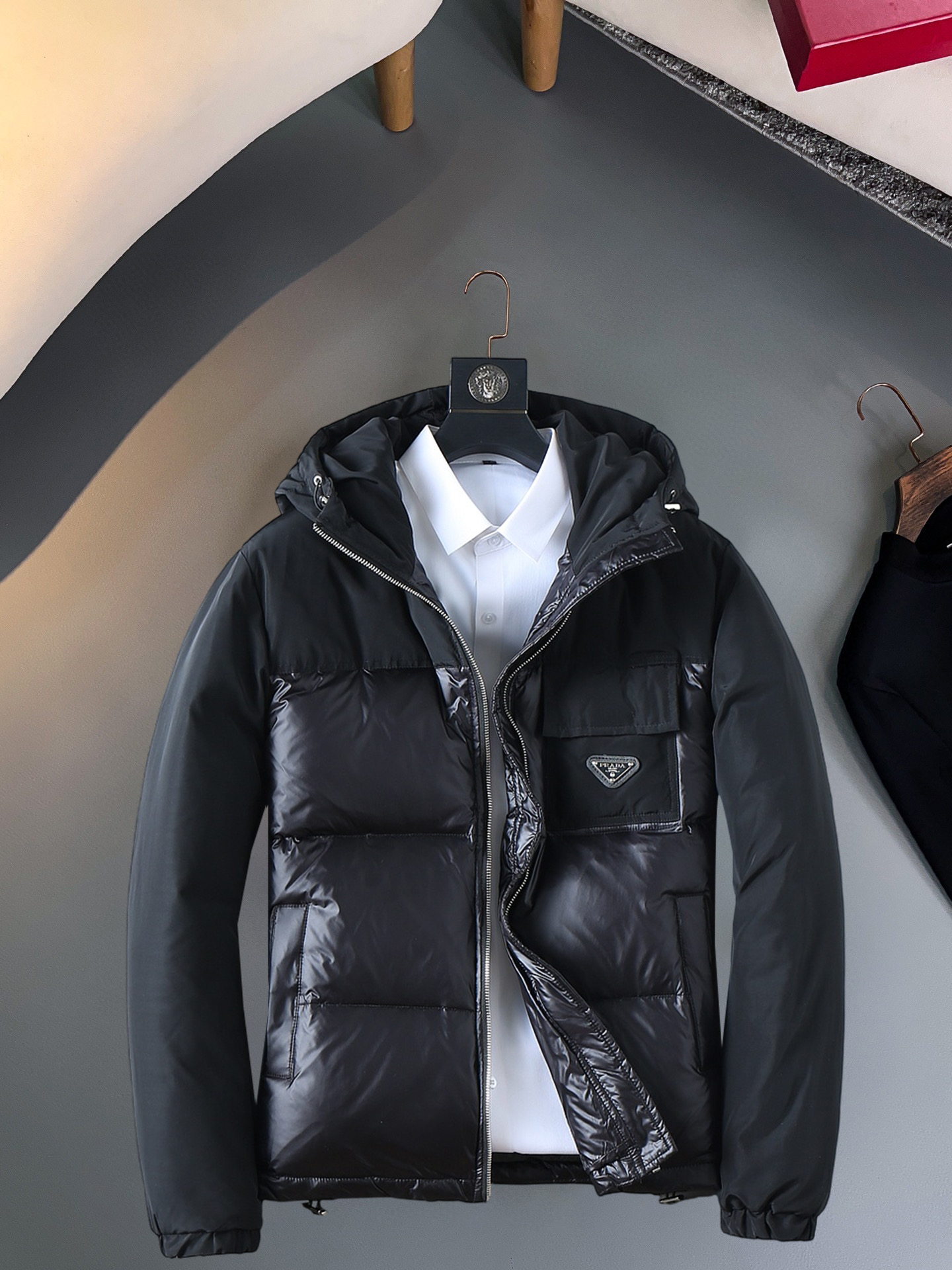 Cheap Prada Down Coats in 229623, $215 USD- [IB229623] - Replica Prada Down Coats