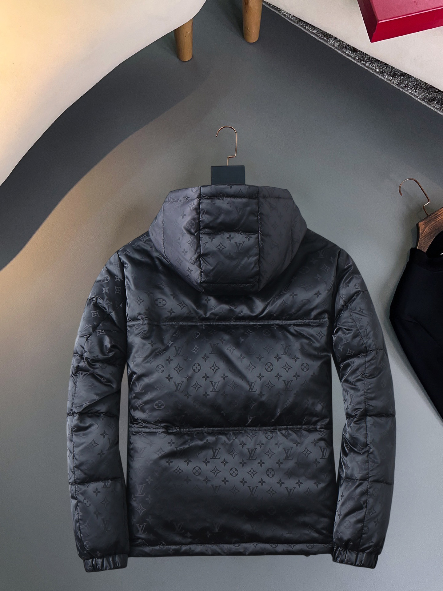 Cheap Louis Vuitton Thick Jackets For Men in 229631, $215 USD- [IB229631] - Replica Louis Vuitton Thick Jackets For Men
