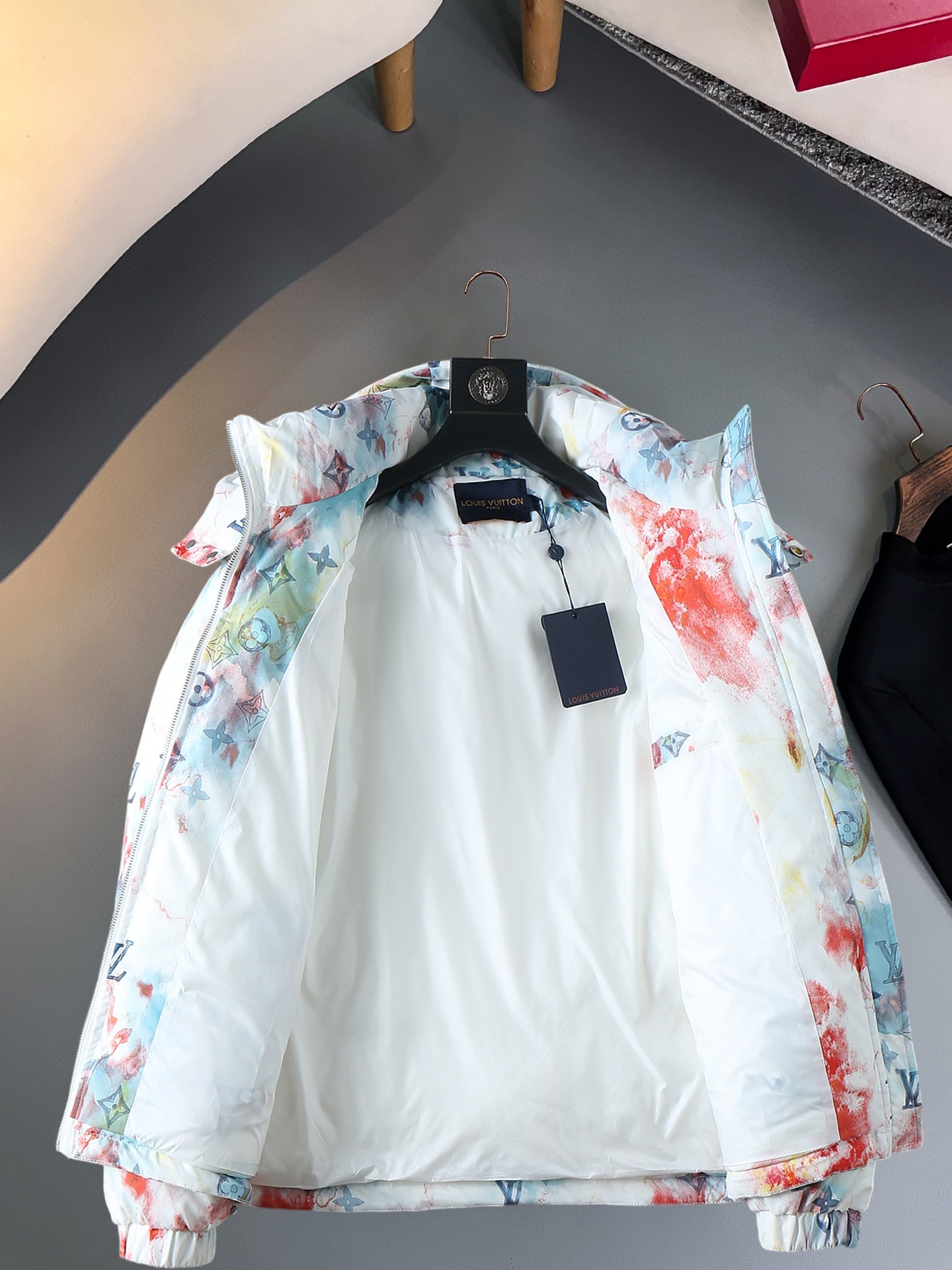 Cheap Louis Vuitton Thick Jackets For Men in 229632, $215 USD- [IB229632] - Replica Louis Vuitton Thick Jackets For Men