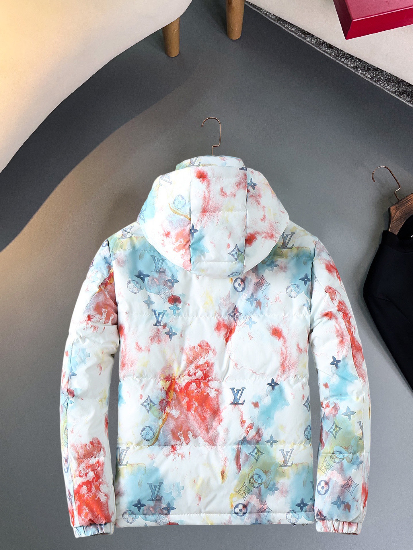 Cheap Louis Vuitton Thick Jackets For Men in 229632, $215 USD- [IB229632] - Replica Louis Vuitton Thick Jackets For Men