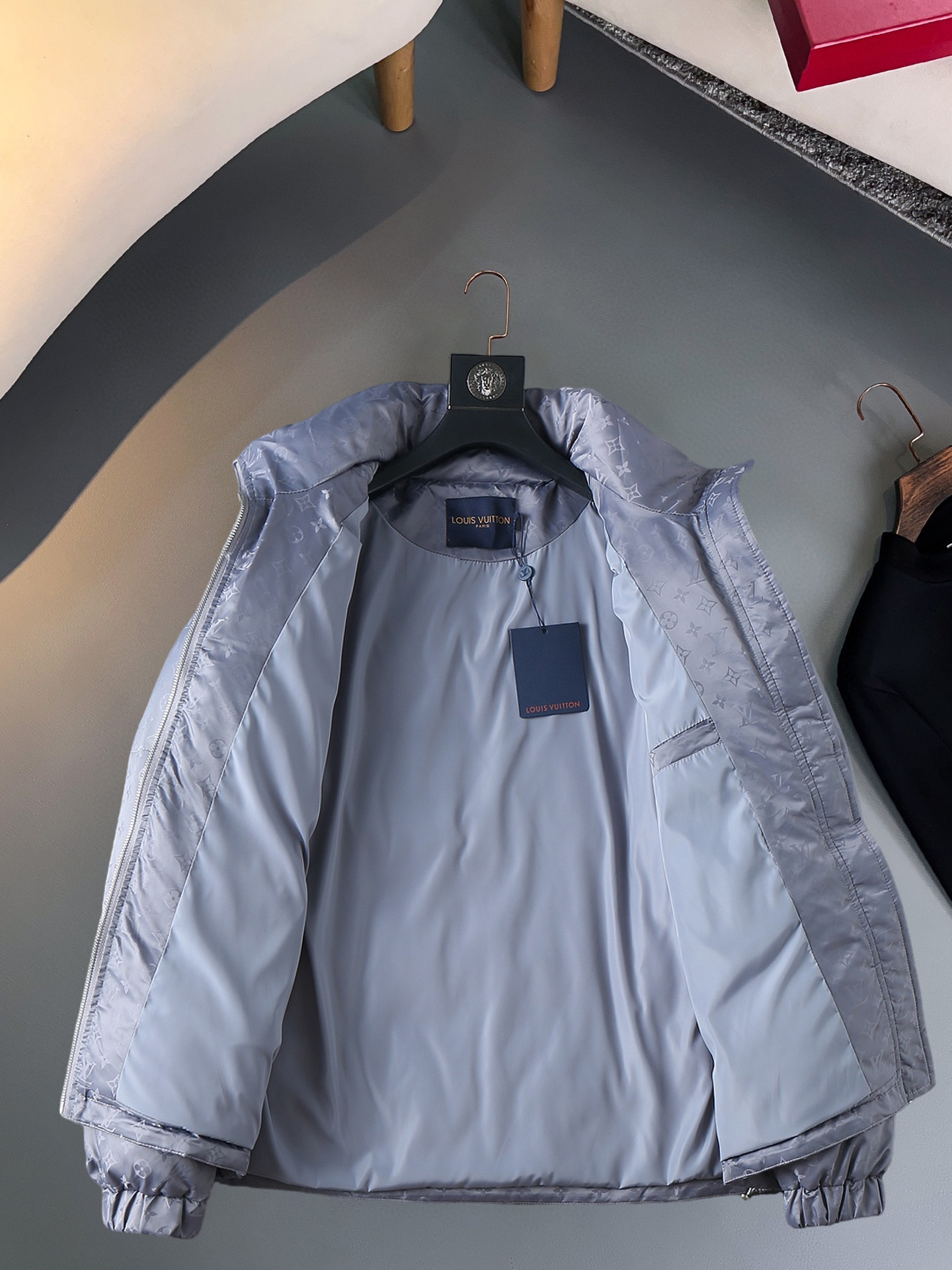 Cheap Louis Vuitton Thick Jackets For Men in 229636, $215 USD- [IB229636] - Replica Louis Vuitton Thick Jackets For Men