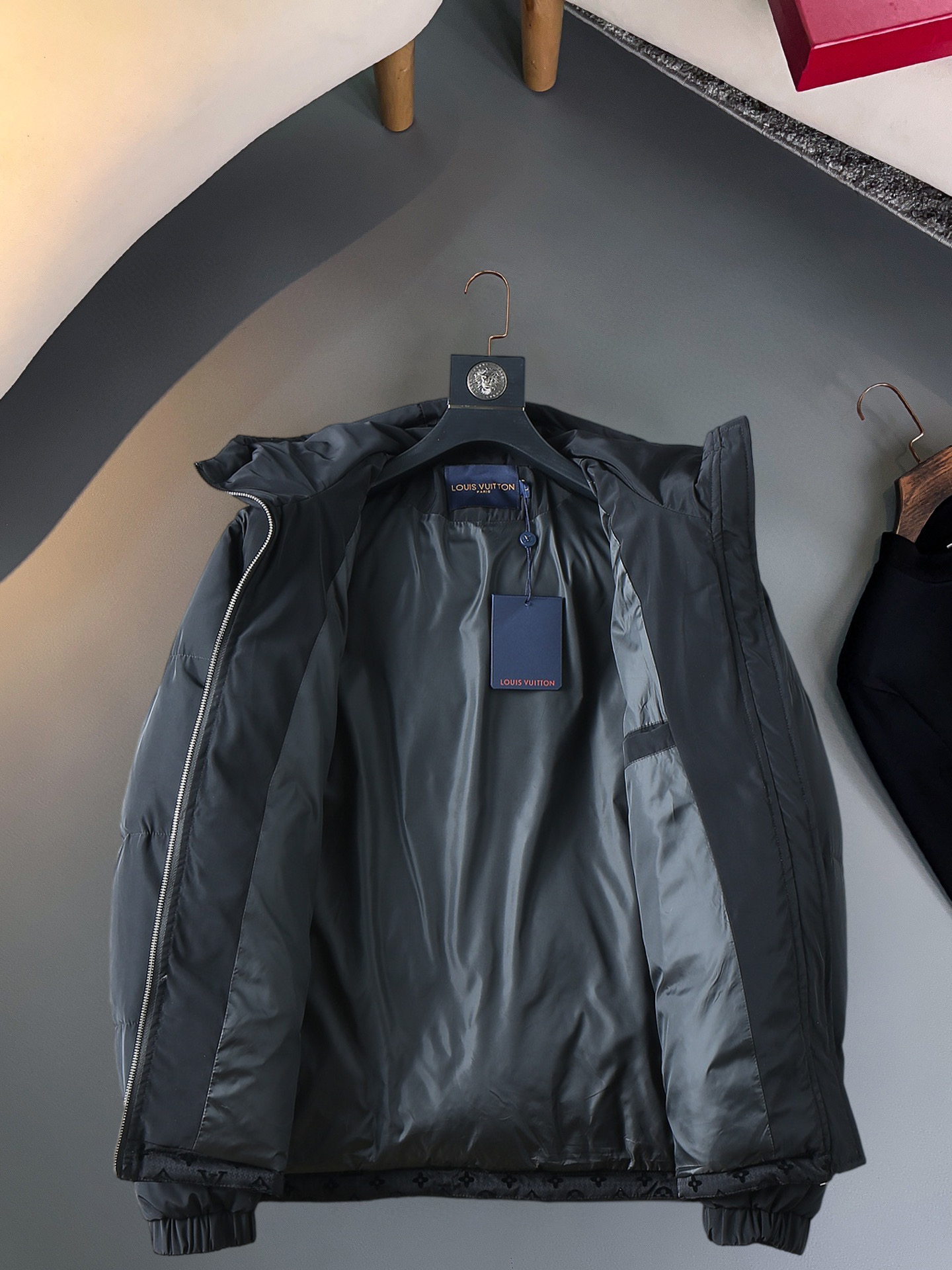 Cheap Louis Vuitton Thick Jackets For Men in 229637, $215 USD- [IB229637] - Replica Louis Vuitton Thick Jackets For Men