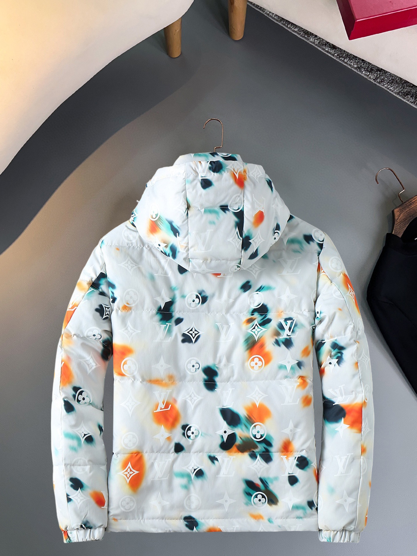 Cheap Louis Vuitton Thick Jackets For Men in 229639, $215 USD- [IB229639] - Replica Louis Vuitton Thick Jackets For Men