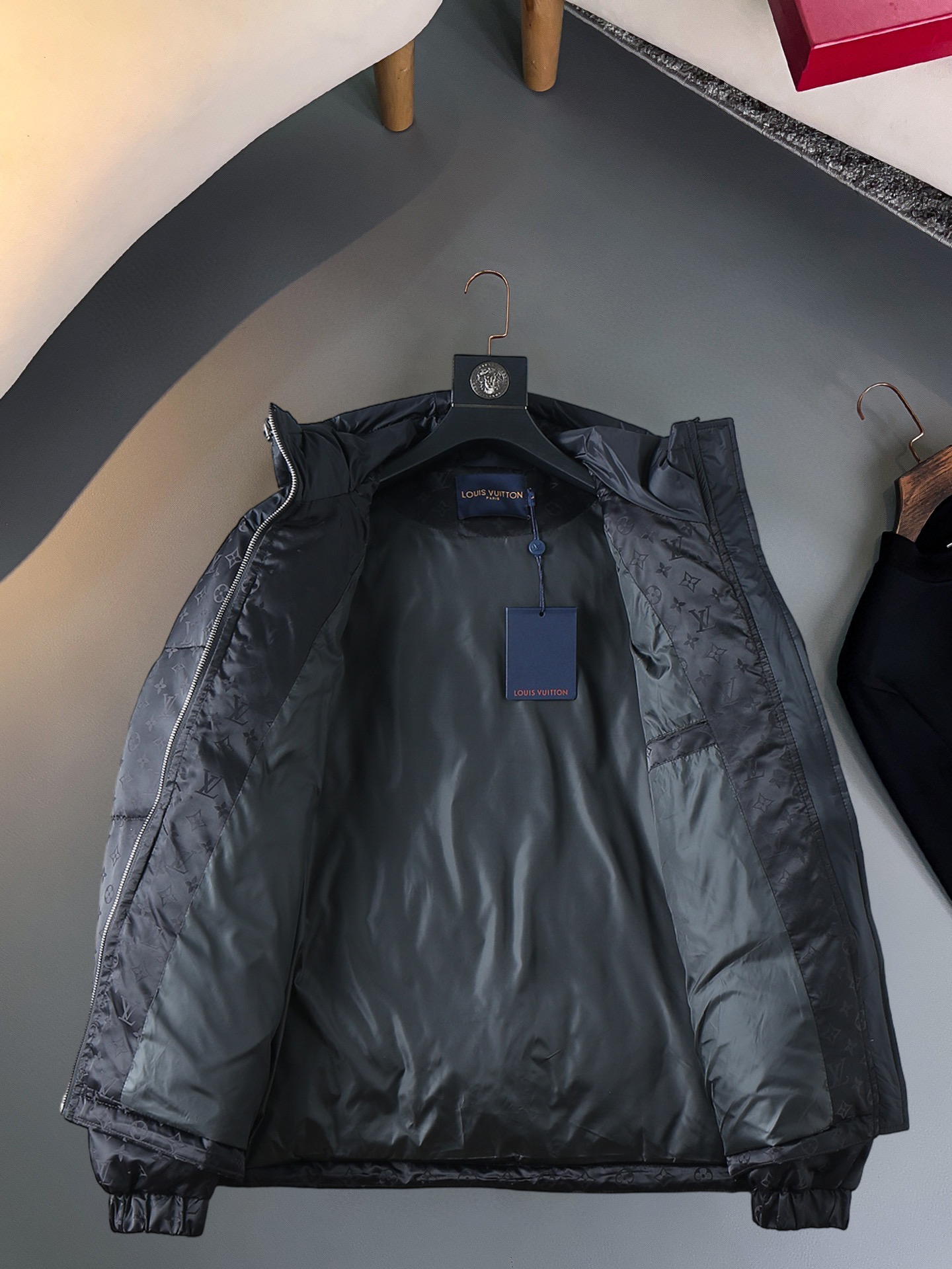 Cheap Louis Vuitton Thick Jackets For Men in 229640, $215 USD- [IB229640] - Replica Louis Vuitton Thick Jackets For Men