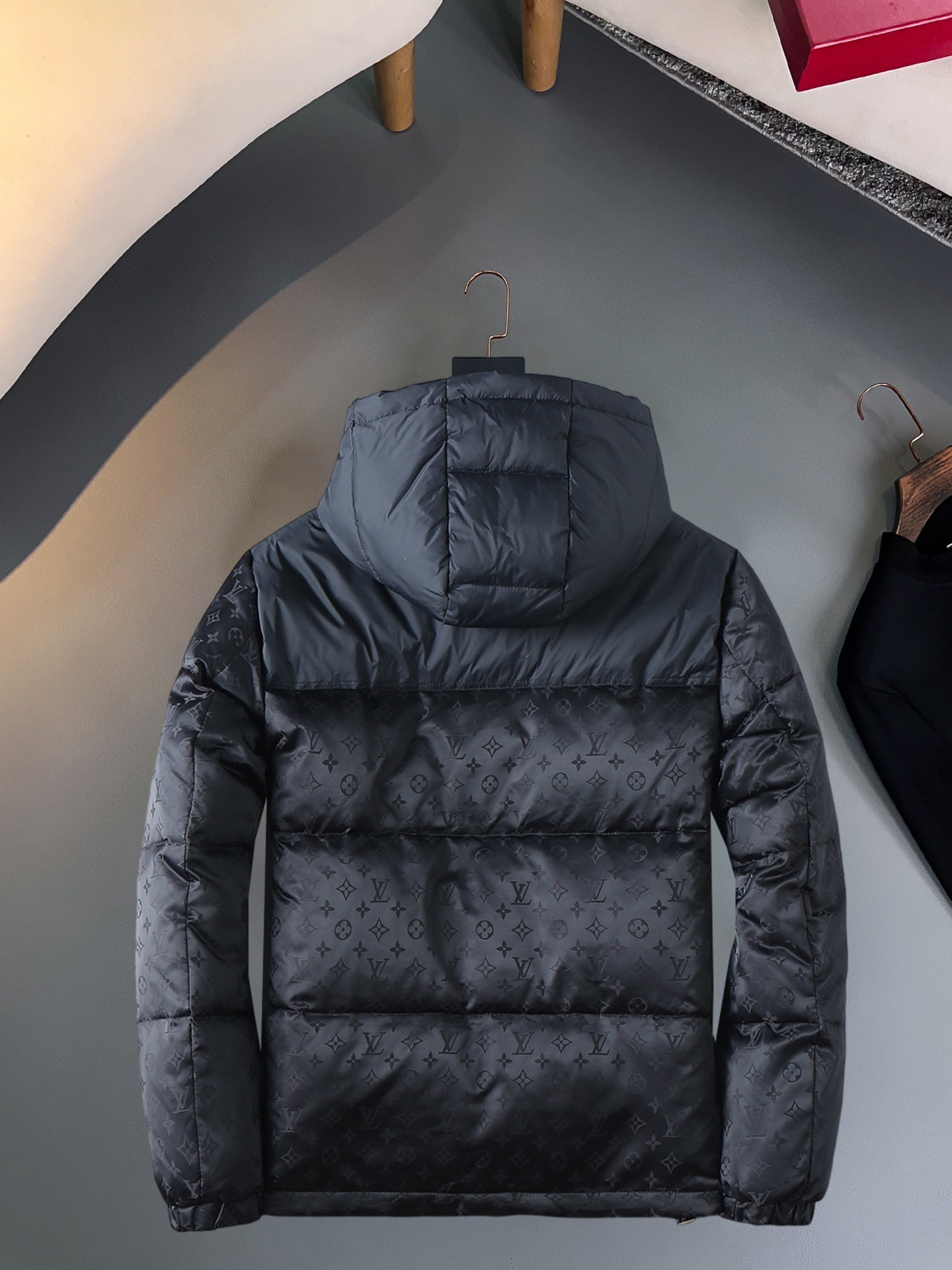 Cheap Louis Vuitton Thick Jackets For Men in 229640, $215 USD- [IB229640] - Replica Louis Vuitton Thick Jackets For Men