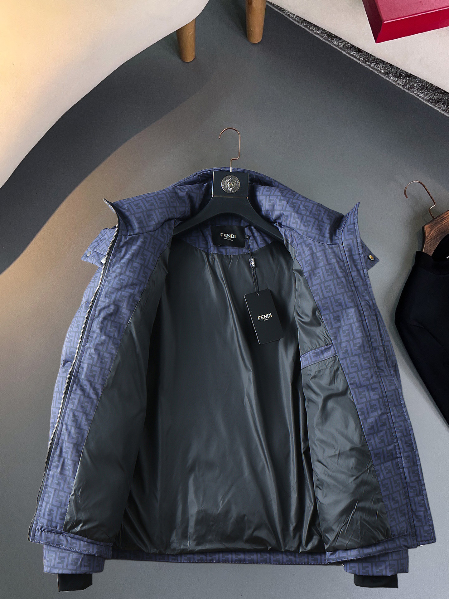 Cheap Fendi Down Coats For Men in 229643, $165 USD- [IB229643] - Replica Fendi Down Coats For Men