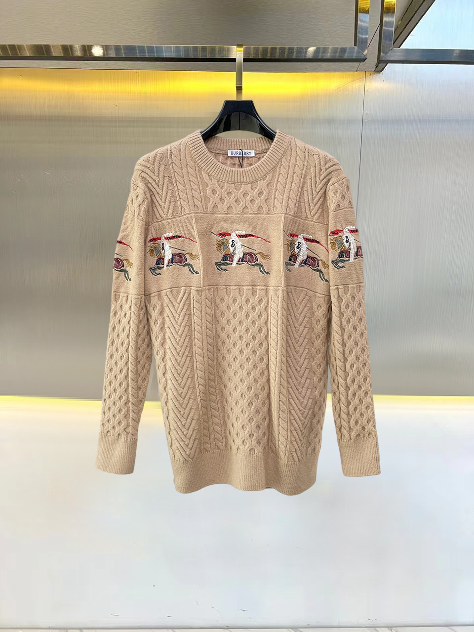 Cheap Burberry Sweaters for Men in 229648, $75 USD- [IB229648] - Replica Burberry Sweaters for Men