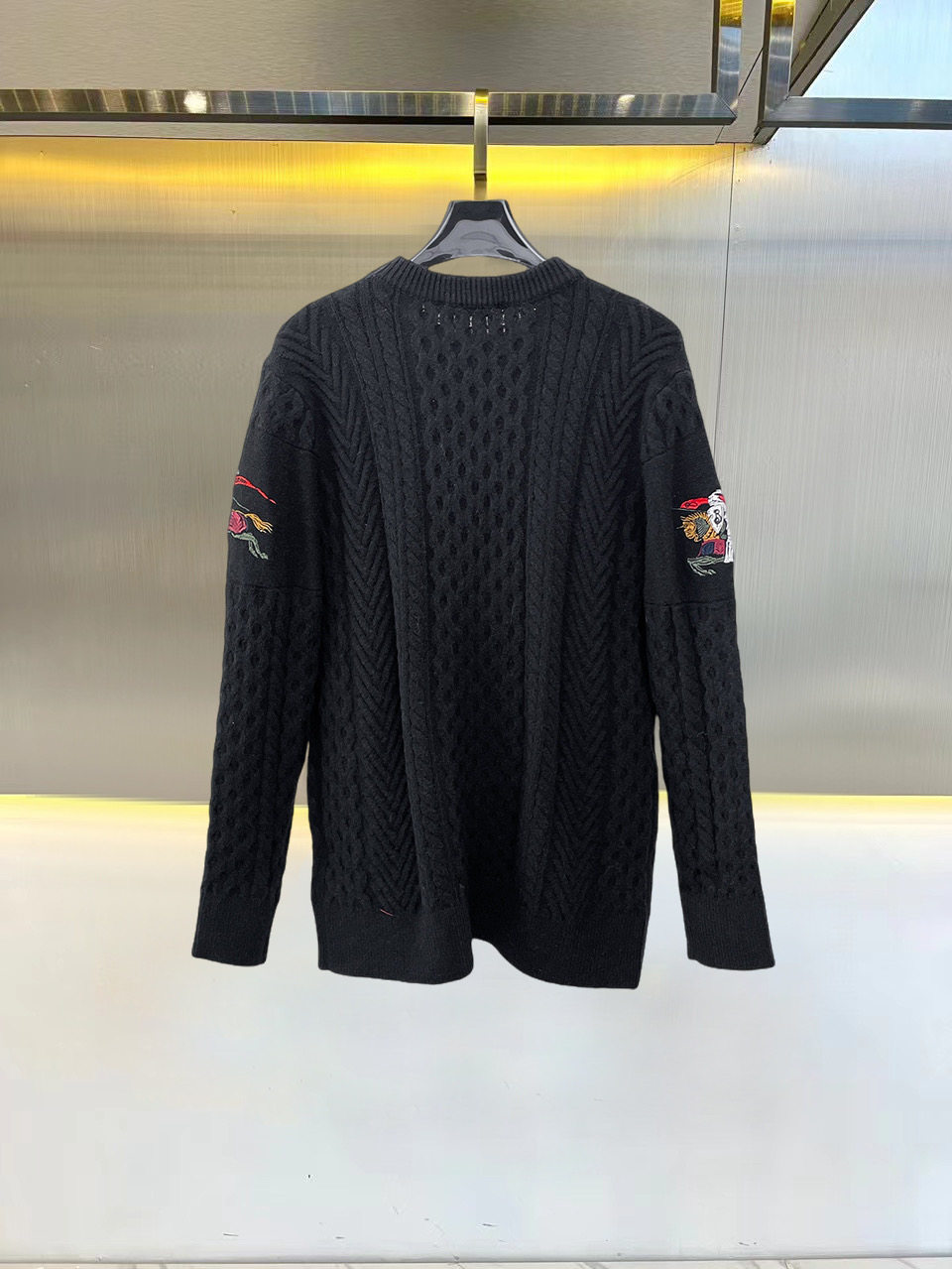 Cheap Burberry Sweaters for Men in 229649, $75 USD- [IB229649] - Replica Burberry Sweaters for Men