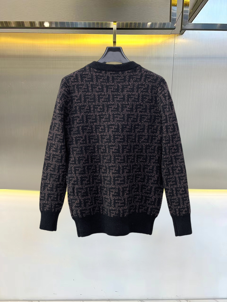 Cheap Fendi Sweaters for Men in 229653, $75 USD- [IB229653] - Replica Fendi Sweaters for Men