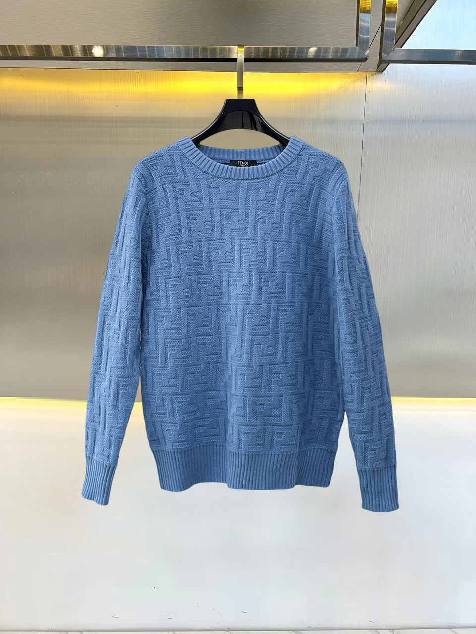 Cheap Fendi Sweaters for Men in 229656, $75 USD- [IB229656] - Replica Fendi Sweaters for Men