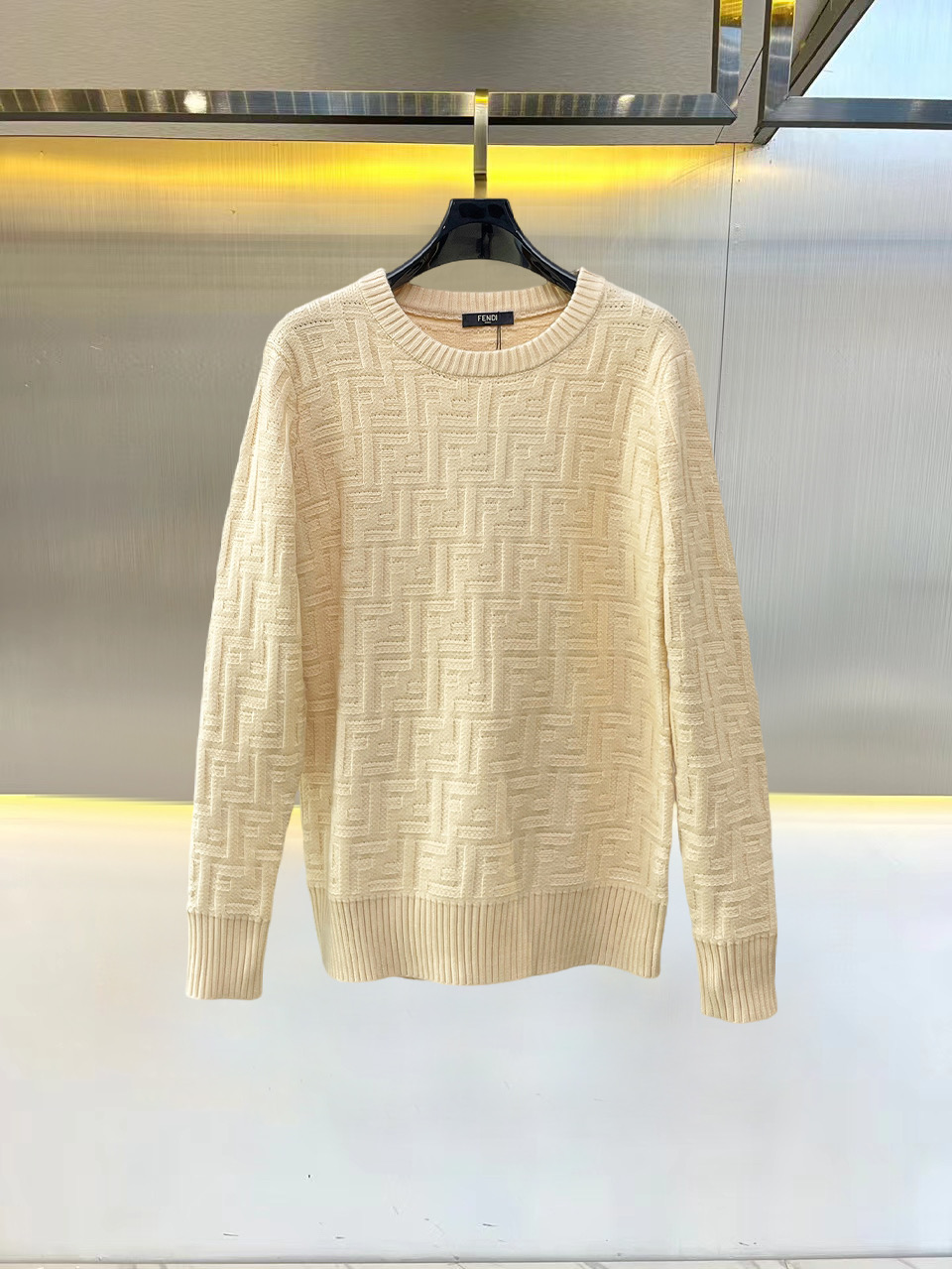 Cheap Fendi Sweaters for Men in 229657, $75 USD- [IB229657] - Replica Fendi Sweaters for Men