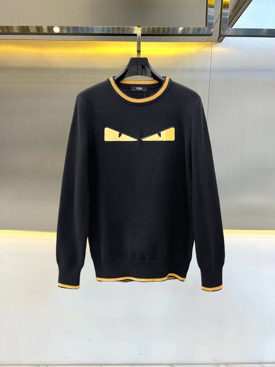 Cheap Fendi Sweaters for Men in 229659, $75 USD- [IB229659] - Replica Fendi Sweaters for Men