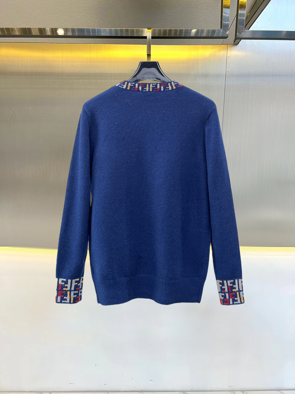 Cheap Fendi Sweaters for Men in 229660, $75 USD- [IB229660] - Replica Fendi Sweaters for Men