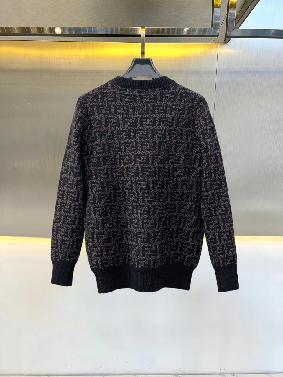 Cheap Fendi Sweaters for Men in 229663, $75 USD- [IB229663] - Replica Fendi Sweaters for Men