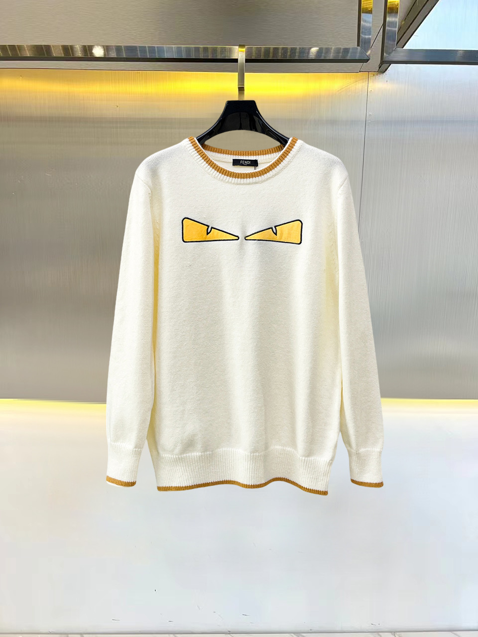 Cheap Fendi Sweaters for Men in 229664, $75 USD- [IB229664] - Replica Fendi Sweaters for Men