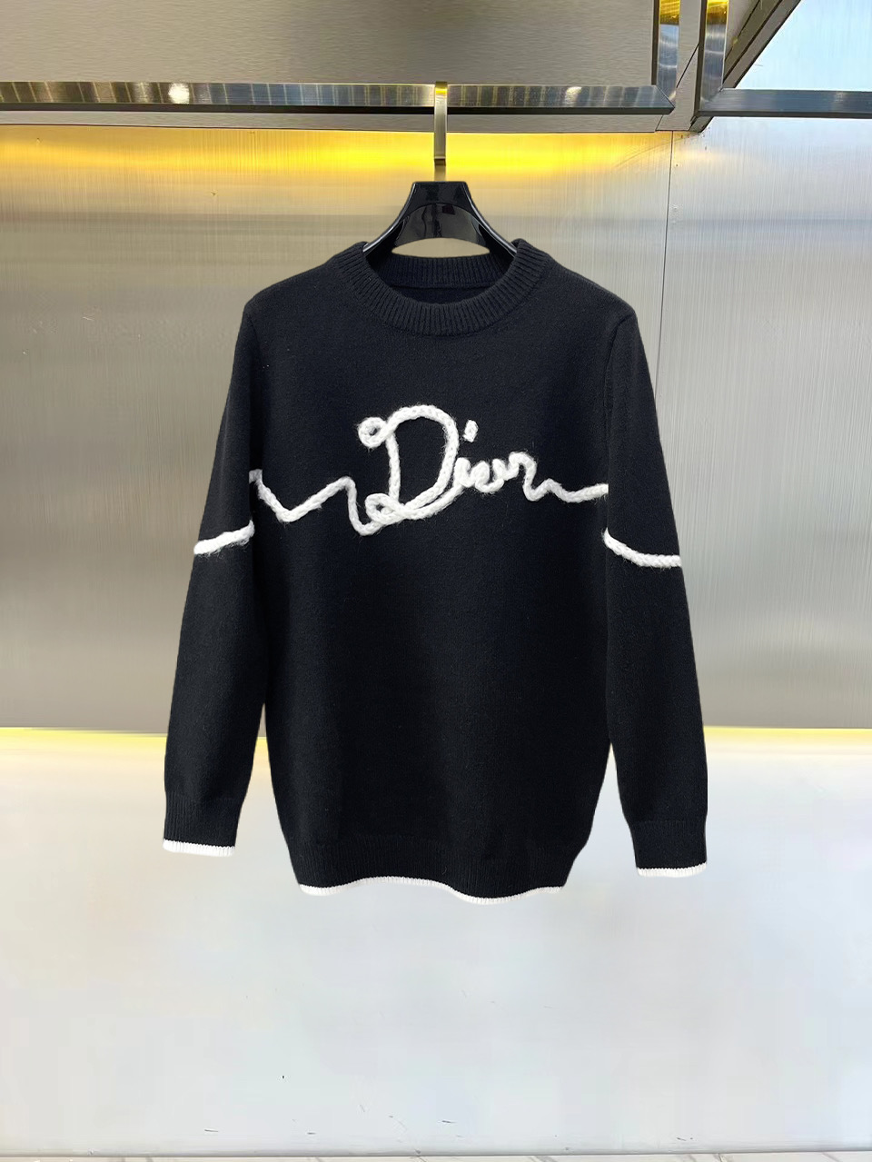 Cheap Dior Sweaters for Men in 229667, $75 USD- [IB229667] - Replica Dior Sweaters for Men