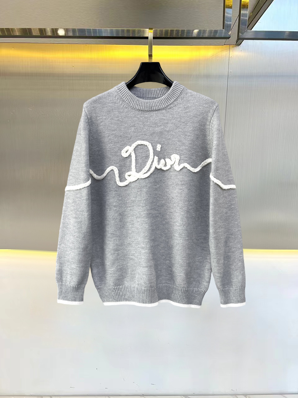Cheap Dior Sweaters for Men in 229670, $75 USD- [IB229670] - Replica Dior Sweaters for Men