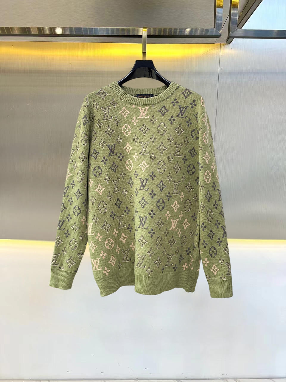 Cheap Louis Vuitton  Sweaters for Men in 229680, $75 USD- [IB229680] - Replica Louis Vuitton  Sweaters for Men