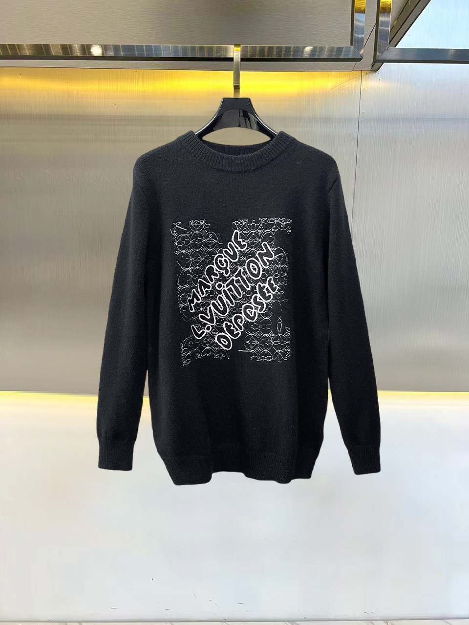 Cheap Louis Vuitton  Sweaters for Men in 229682, $75 USD- [IB229682] - Replica Louis Vuitton  Sweaters for Men
