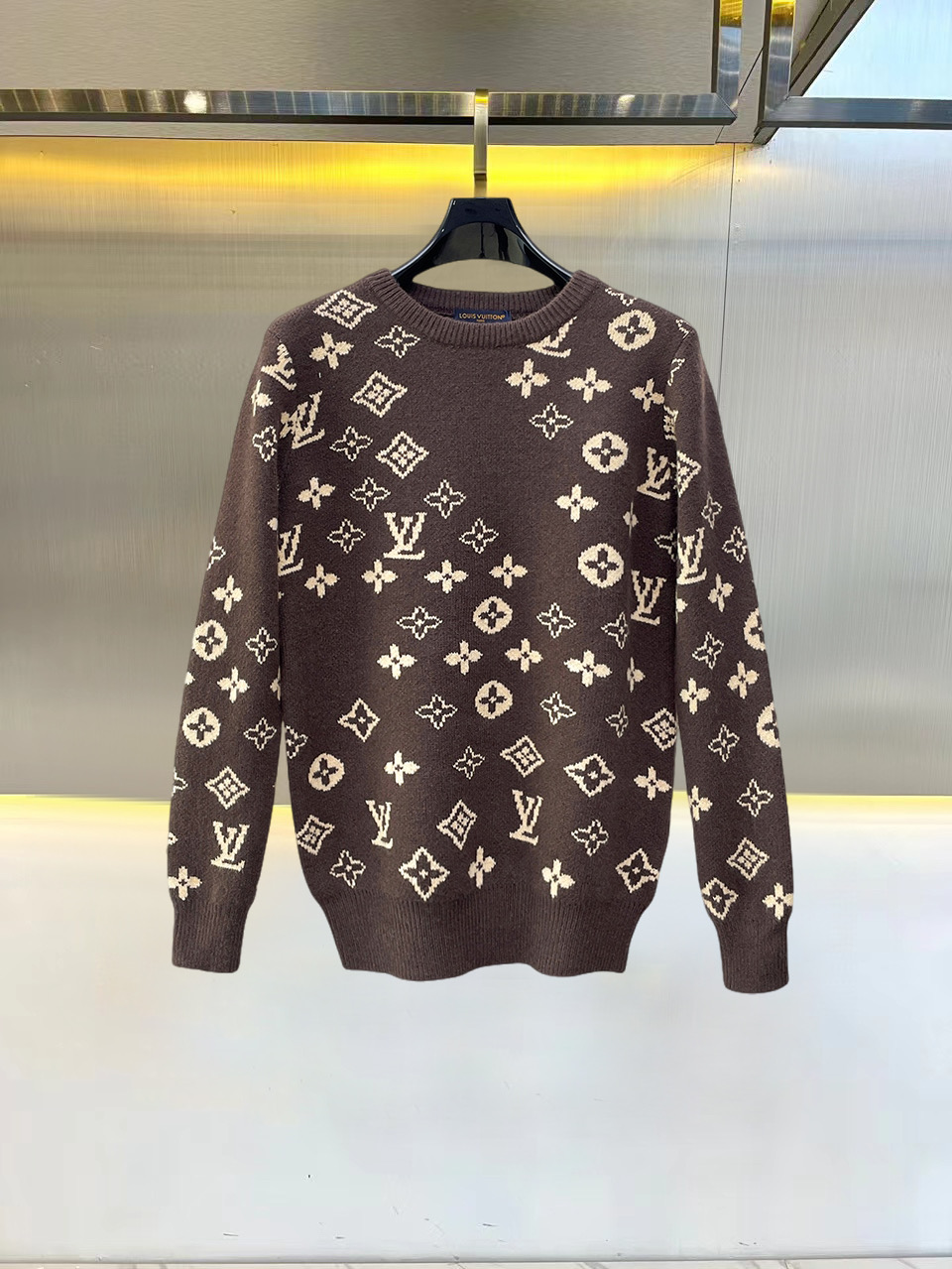 Cheap Louis Vuitton  Sweaters for Men in 229683, $75 USD- [IB229683] - Replica Louis Vuitton  Sweaters for Men