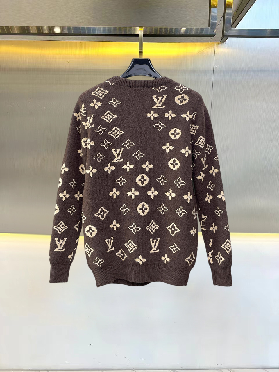 Cheap Louis Vuitton  Sweaters for Men in 229683, $75 USD- [IB229683] - Replica Louis Vuitton  Sweaters for Men
