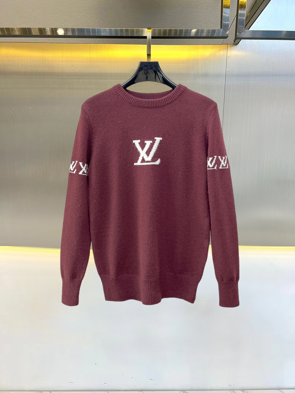 Cheap Louis Vuitton  Sweaters for Men in 229685, $75 USD- [IB229685] - Replica Louis Vuitton  Sweaters for Men