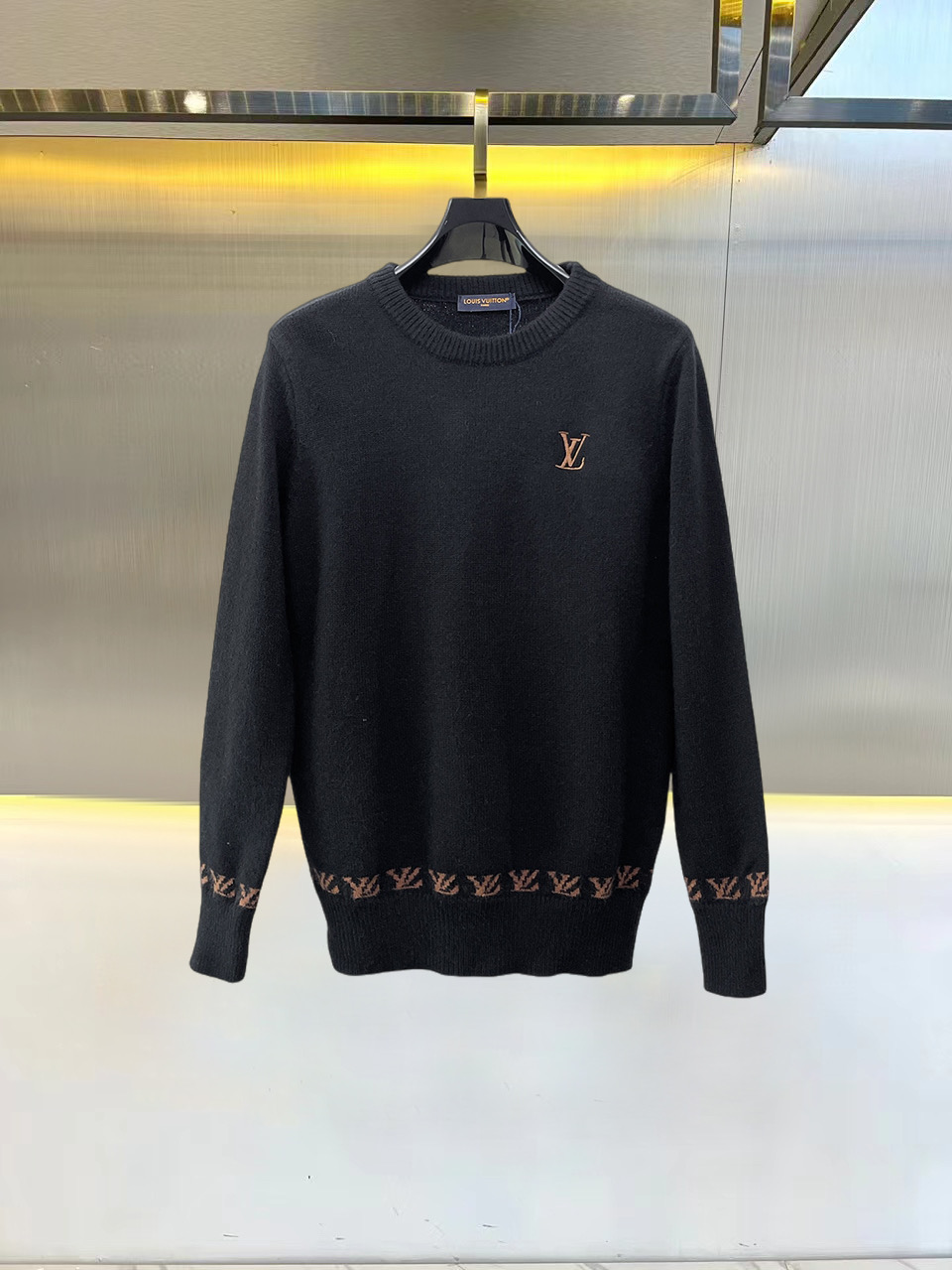 Cheap Louis Vuitton  Sweaters for Men in 229687, $75 USD- [IB229687] - Replica Louis Vuitton  Sweaters for Men