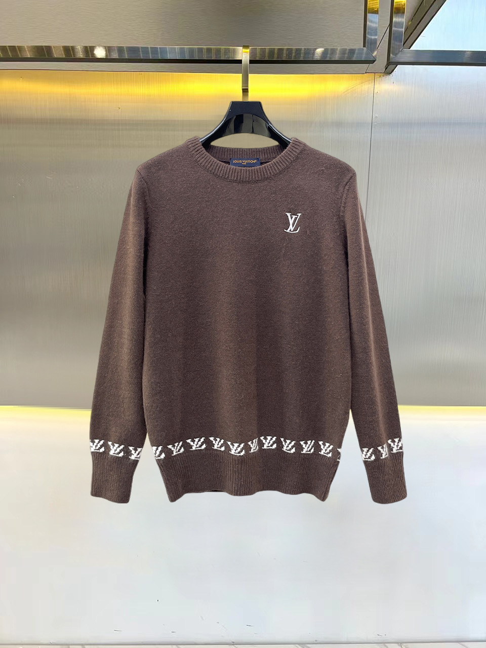 Cheap Louis Vuitton  Sweaters for Men in 229688, $75 USD- [IB229688] - Replica Louis Vuitton  Sweaters for Men