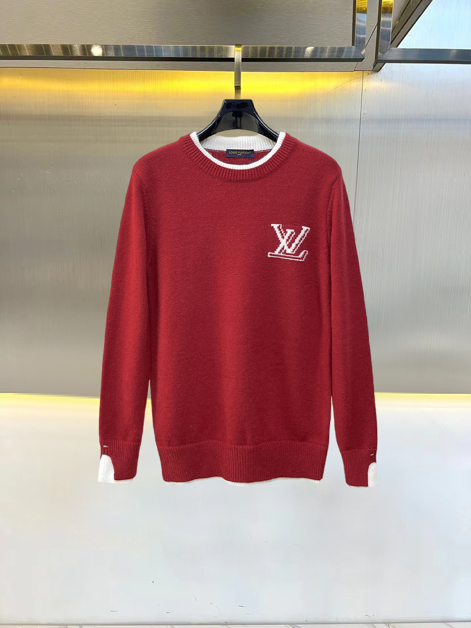 Cheap Louis Vuitton  Sweaters for Men in 229690, $75 USD- [IB229690] - Replica Louis Vuitton  Sweaters for Men