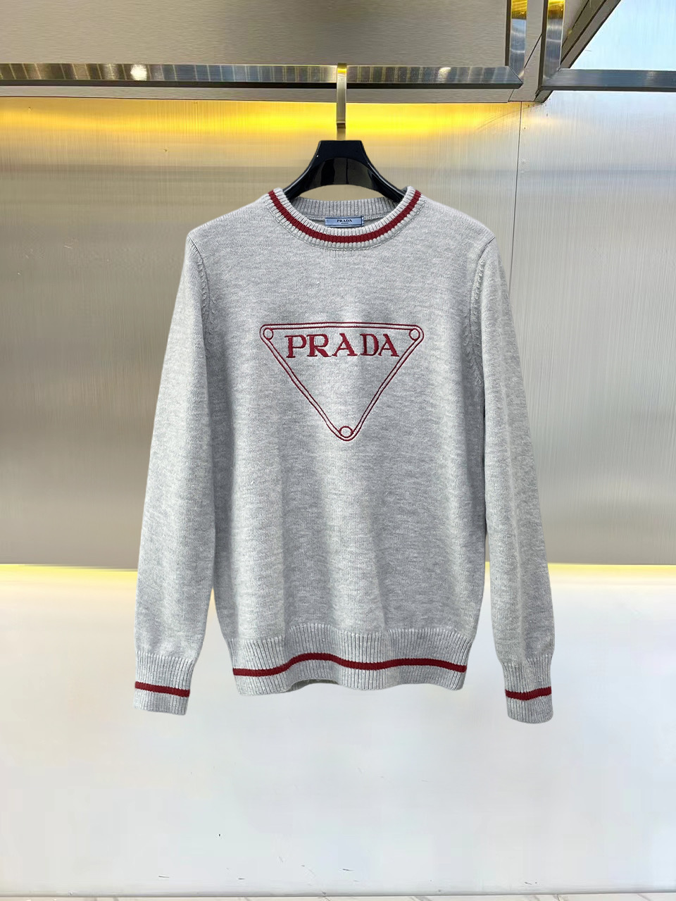 Cheap Prado Sweaters for Men in 229694, $75 USD- [IB229694] - Replica Prado Sweaters for Men